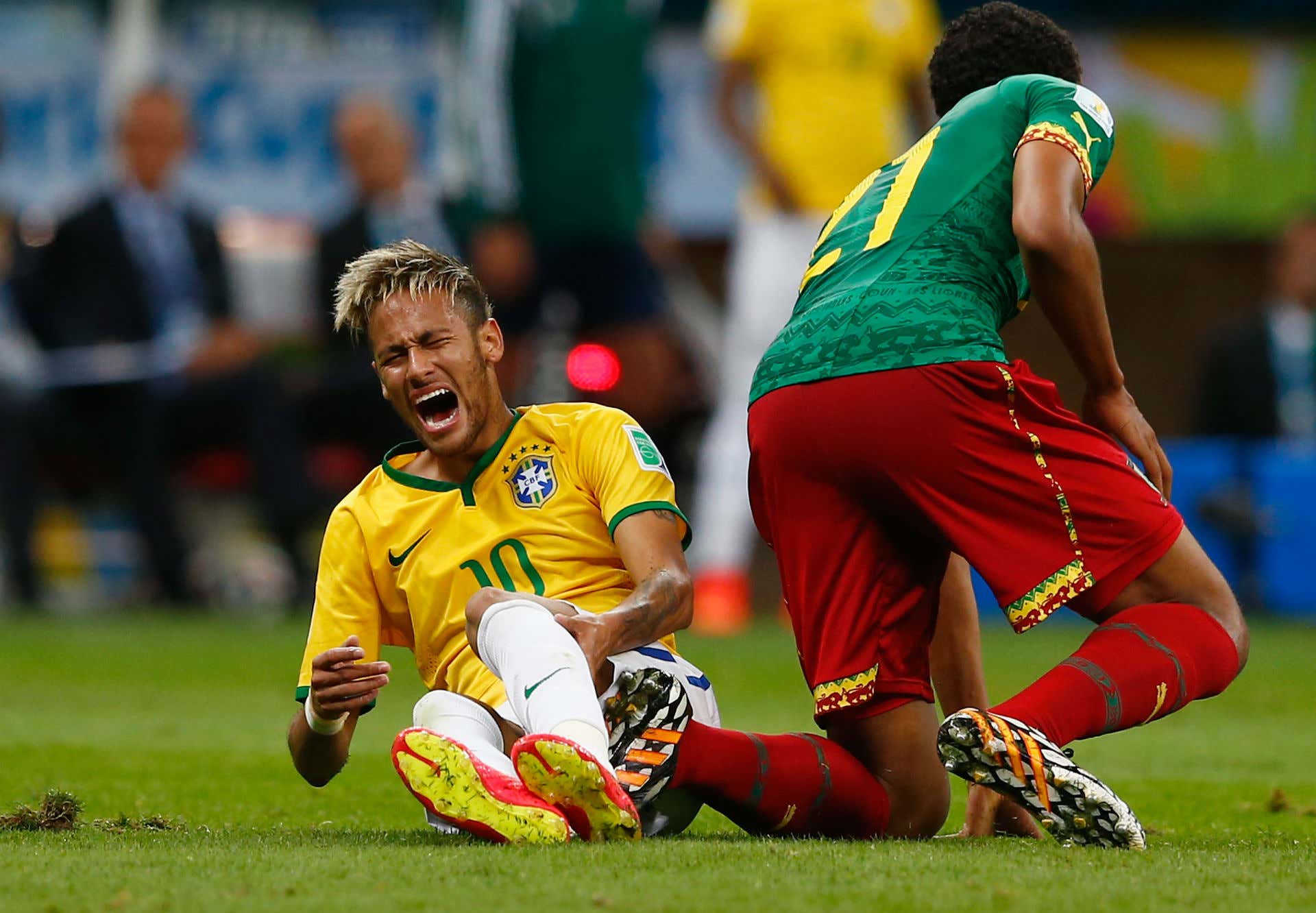neymar brazil cameroon world cup