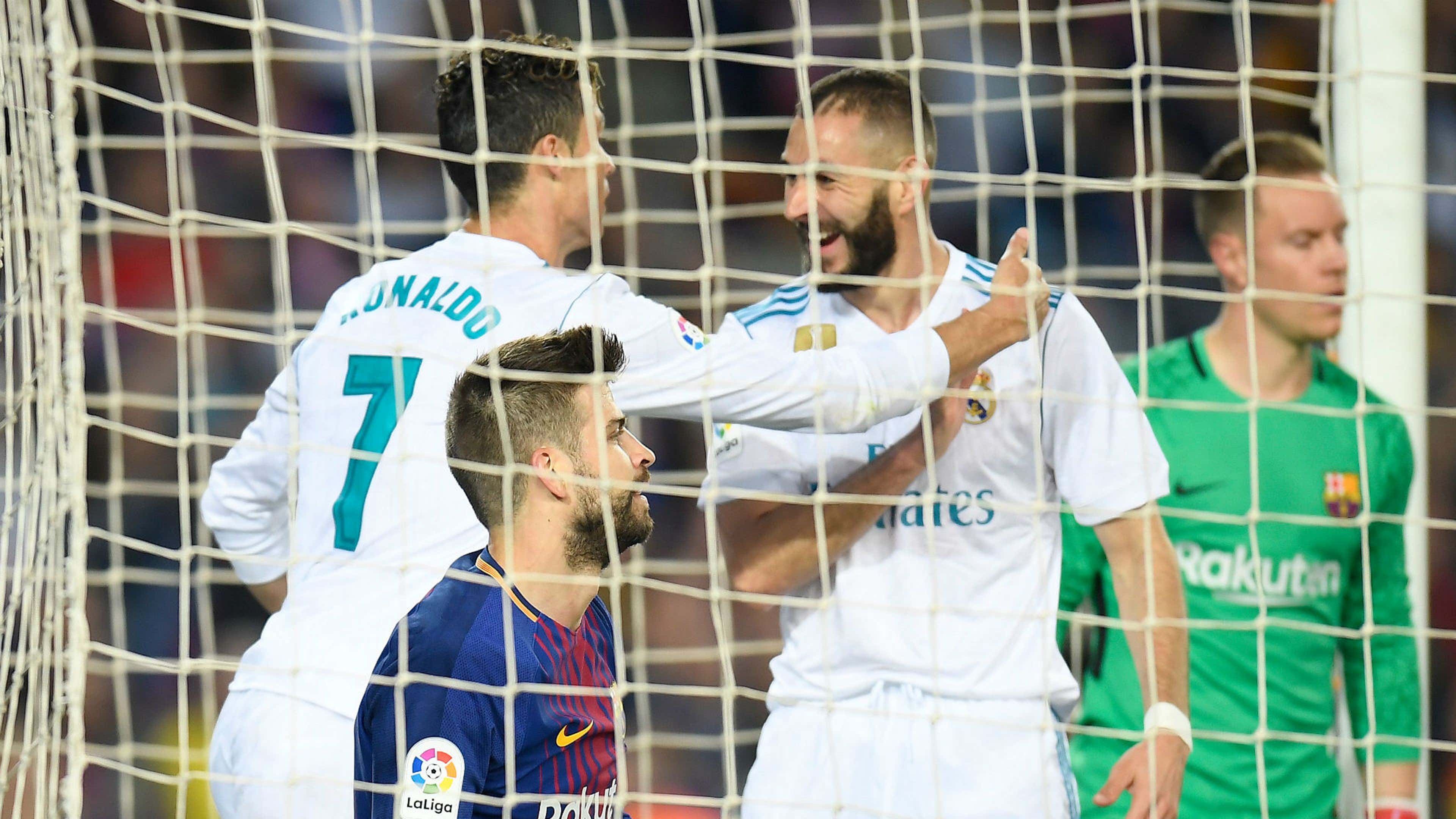 Cristiano Ronaldo Karim Benzema Barcelona Real Madrid 060518