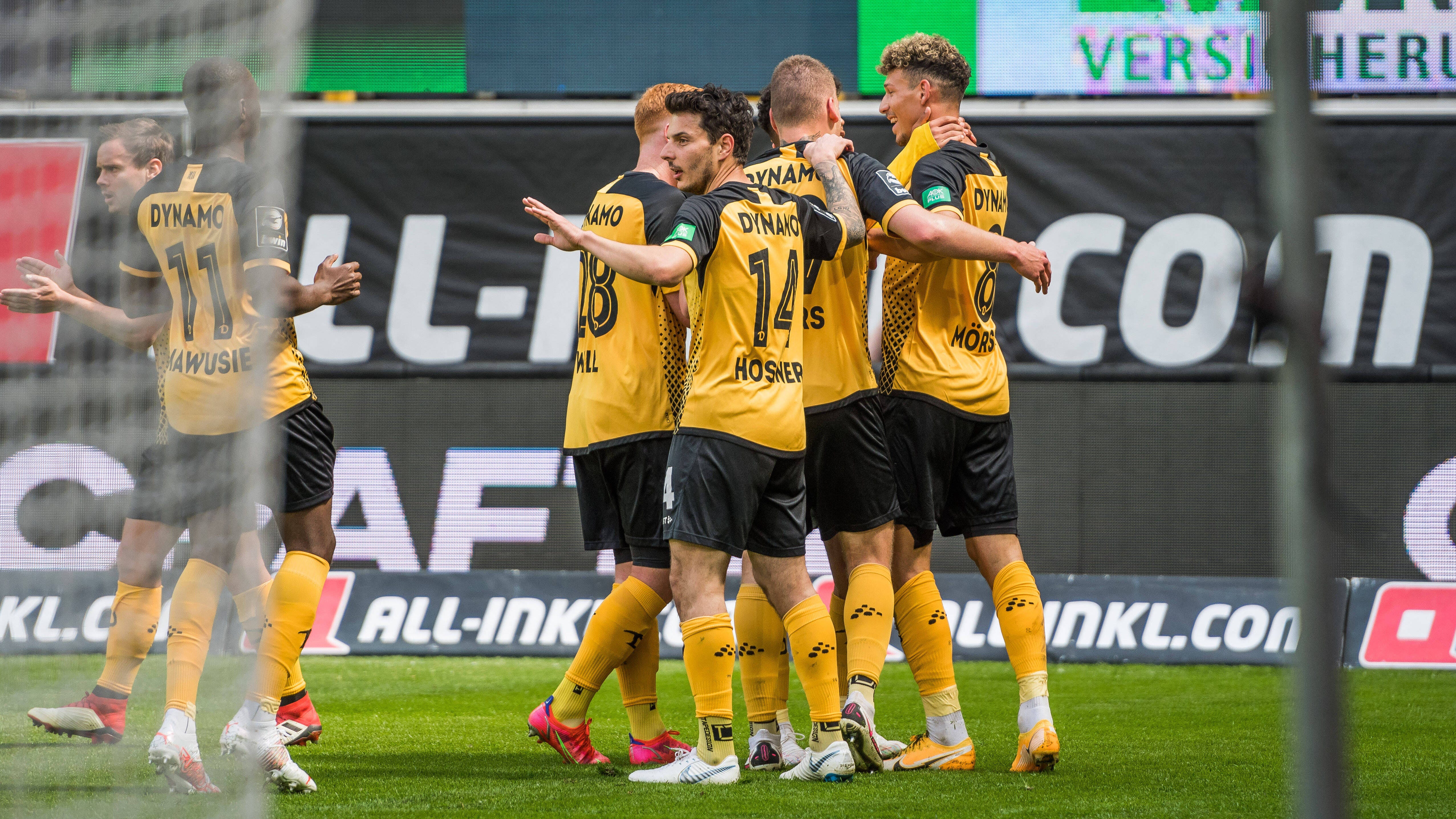Dynamo Dresden nach Sieg gegen Viktoria Köln vor Zweitliga-Rückkehr
