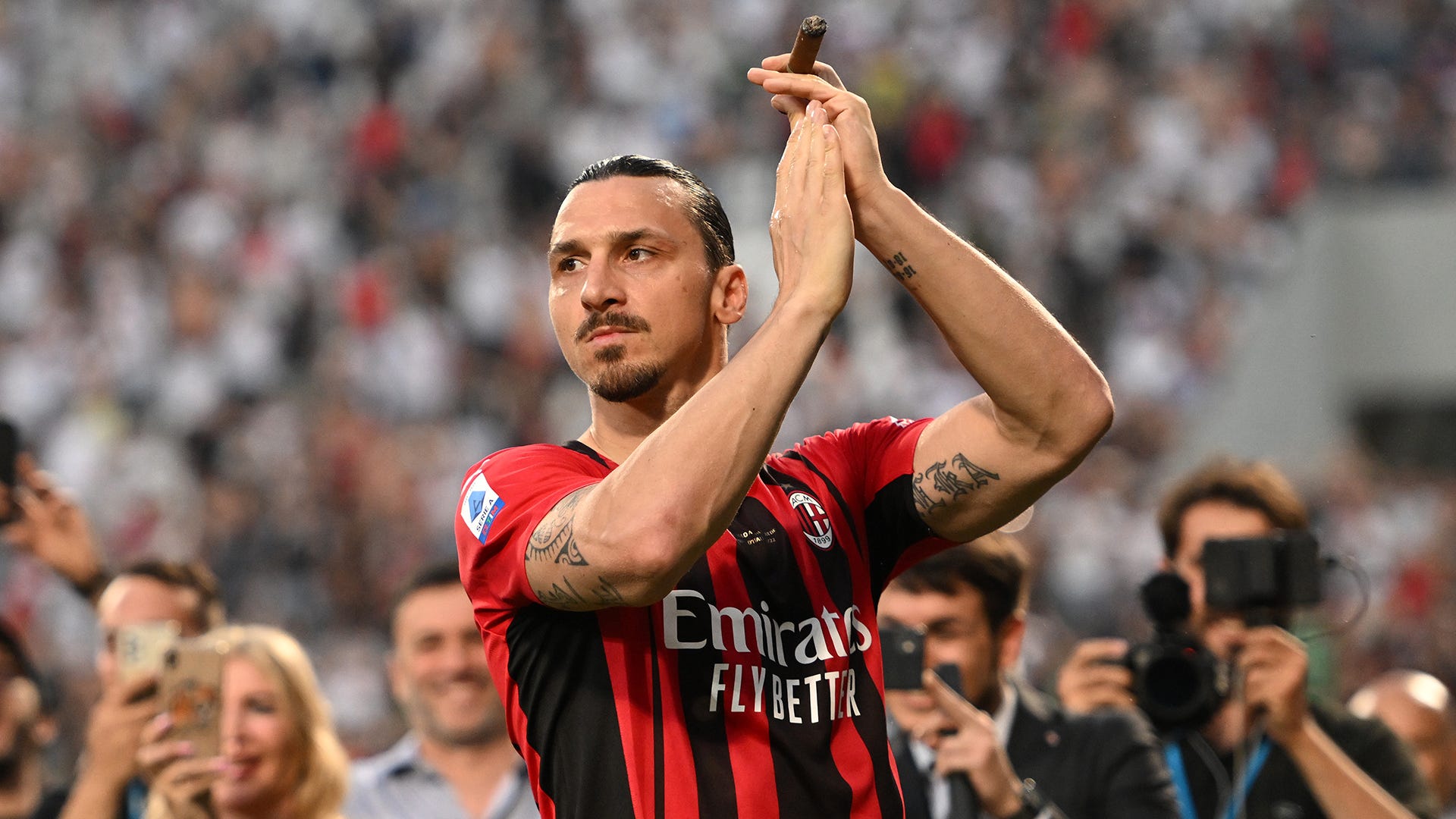 Godbye Zlatan Ibrahimovic!' - AC Milan confirm striker will leave ...