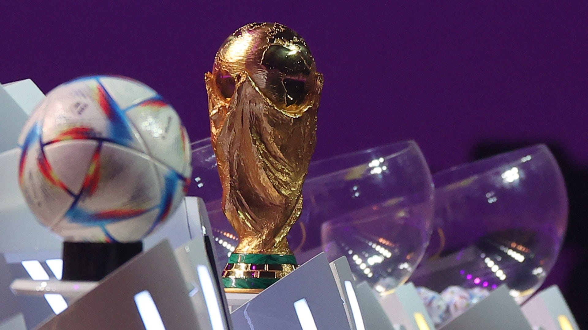 World Cup 2022 trophy general view