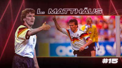 GOAL50 2022 Lothar Matthaus GFX Ranking