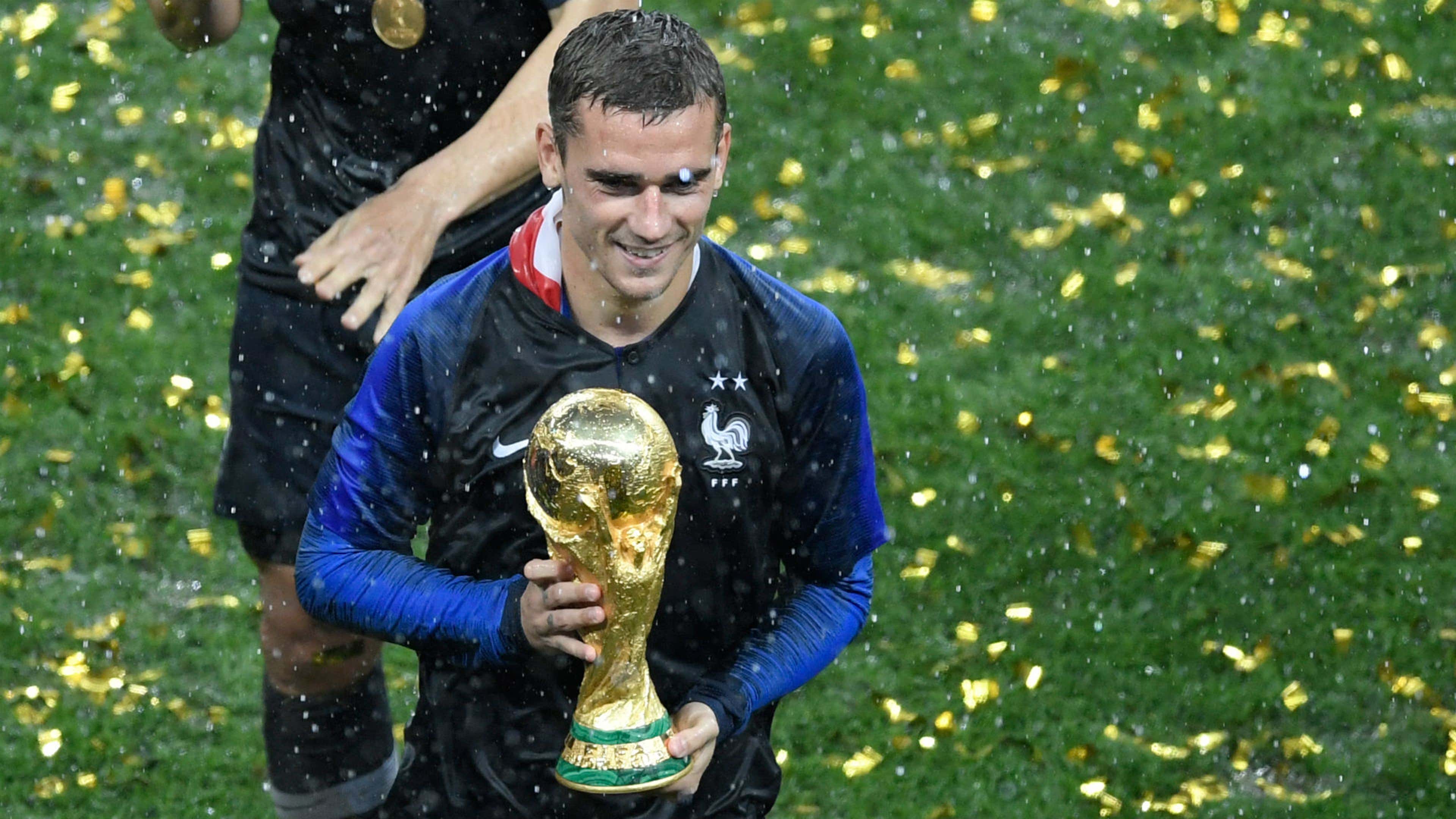Antoine Griezmann France Croatia World Cup 2018