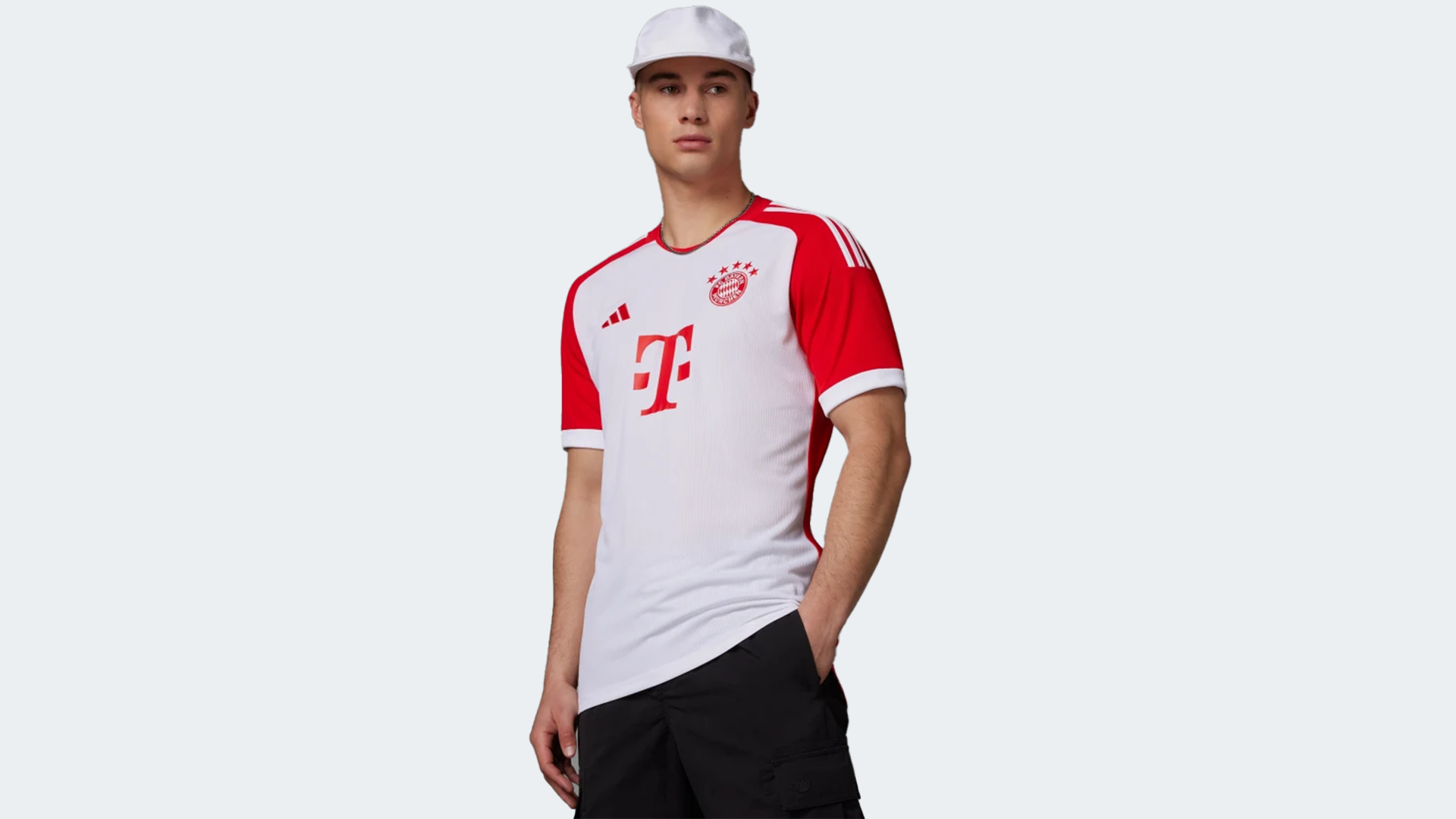 FC Bayern adidas Away Shirt 2023-24 - Kids - Harry Kane 9
