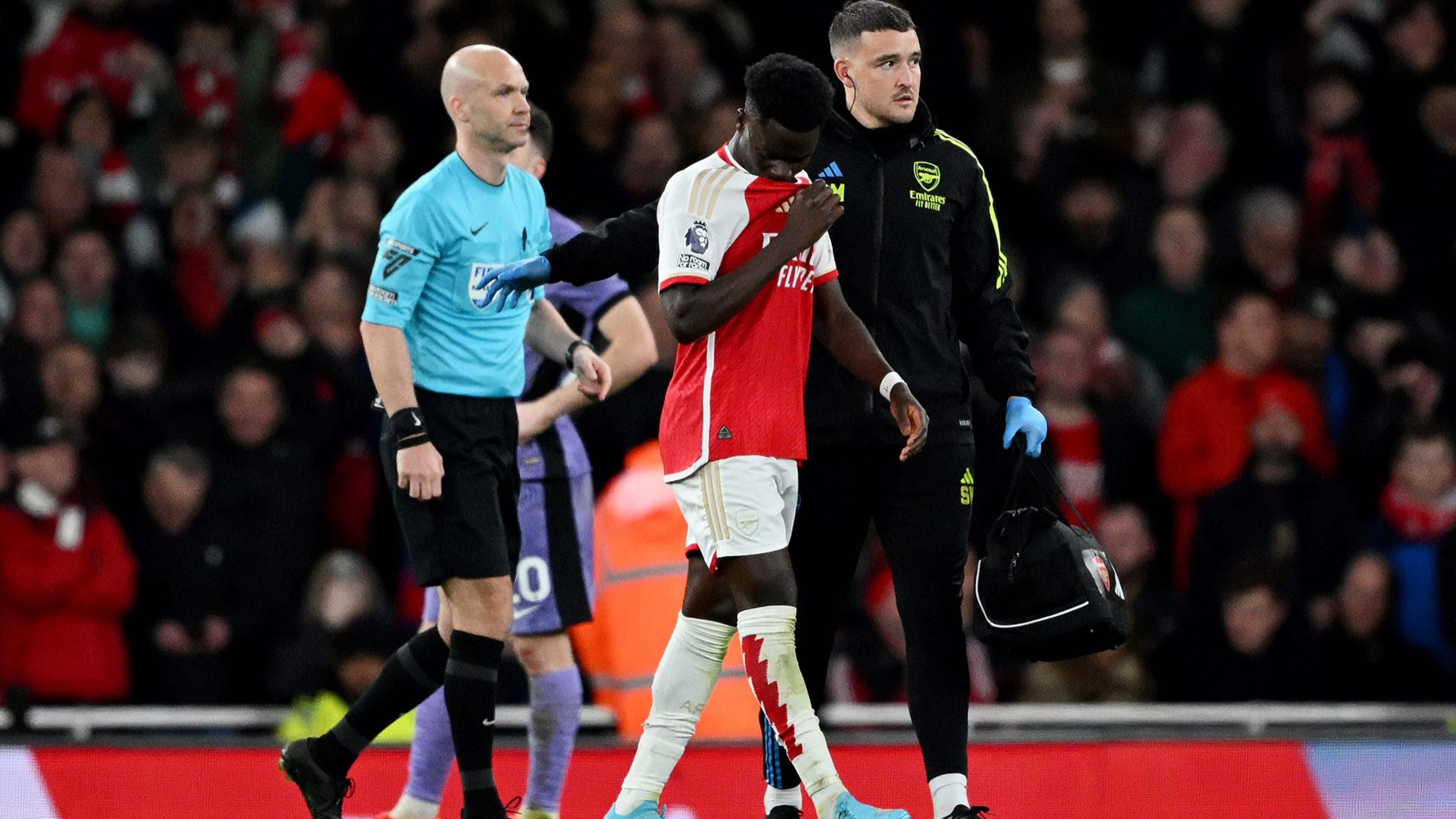 Saka Arsenal injury