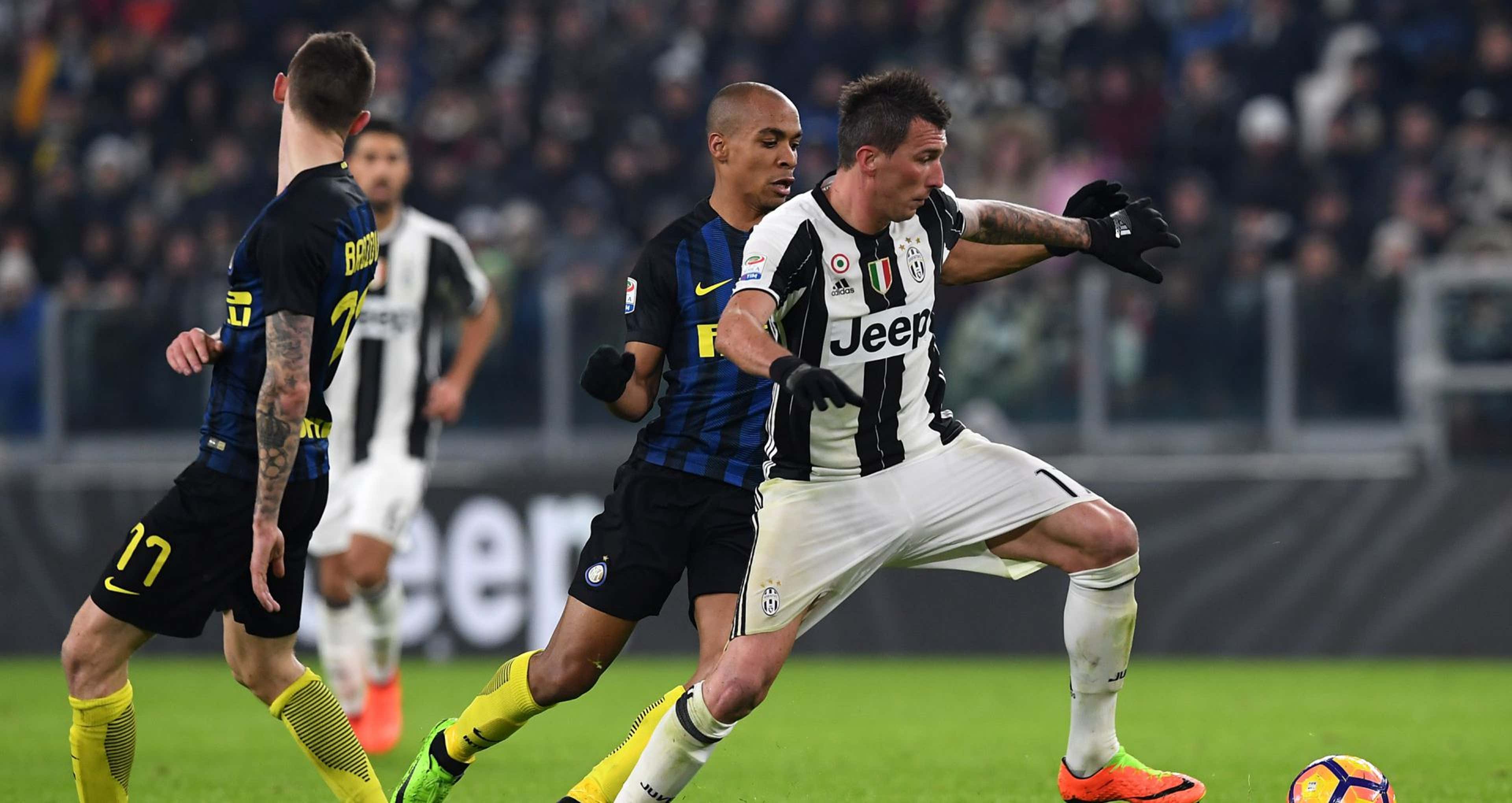 Mario Mandzukic Juventus Inter Serie A