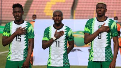 Zaidu Sanusi, Victor Osimhen, Henry Onyekuru - Nigeria/ Super Eagles