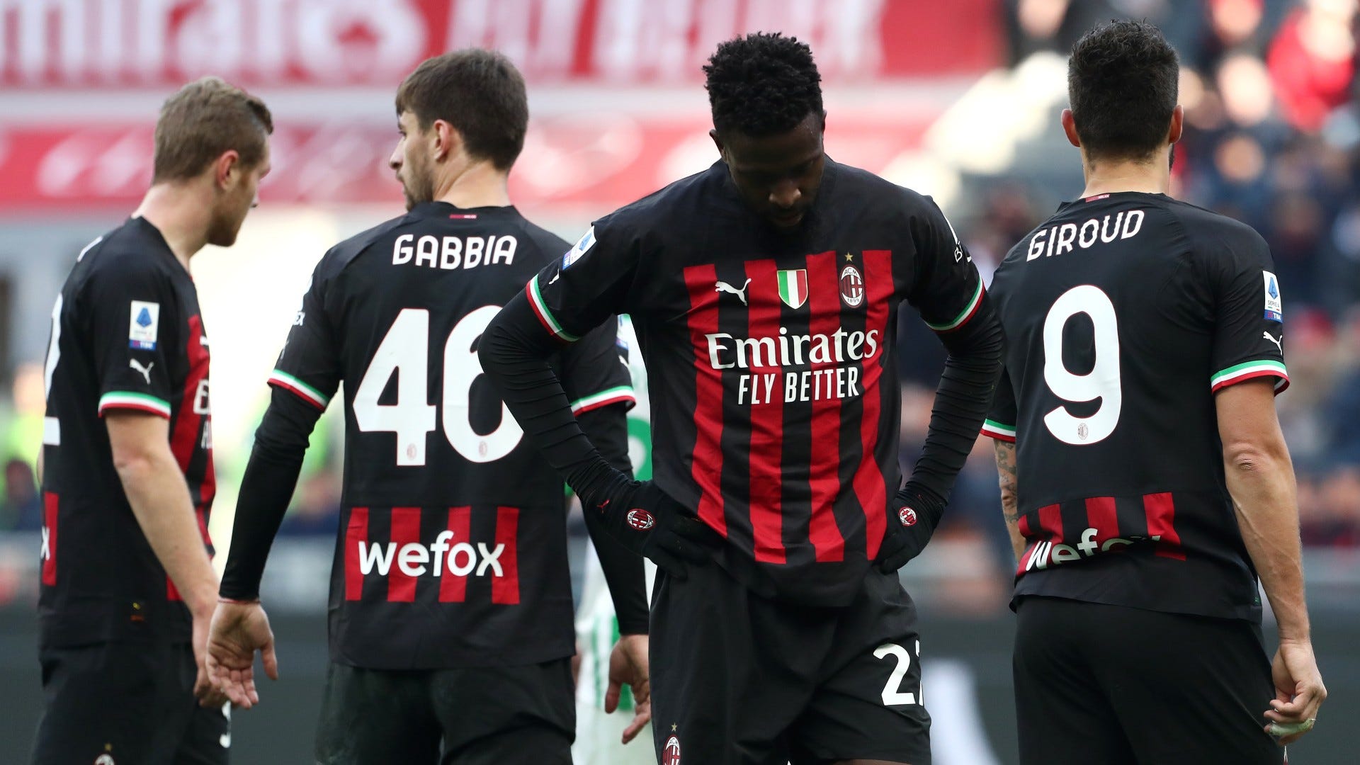 AC Milan hit 26-year low at San Siro in five-goal shocker against Sassuolo in Serie A