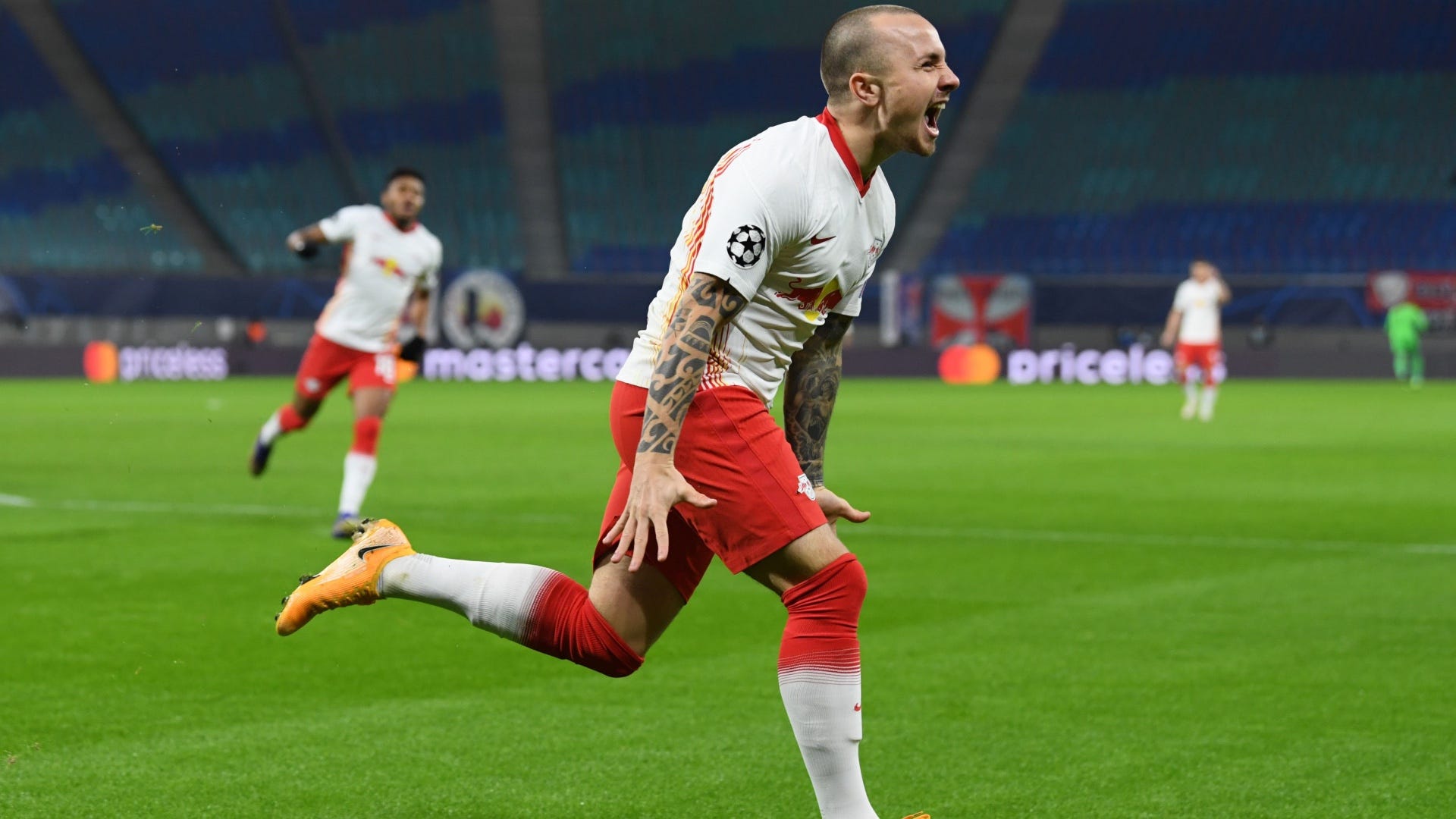 Angelino RB Leipzig Manchester United Champions League 08122020