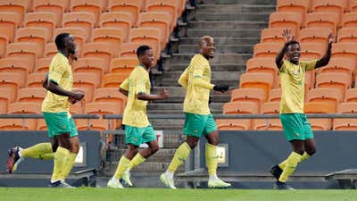 Bafana Bafana players, September 2022