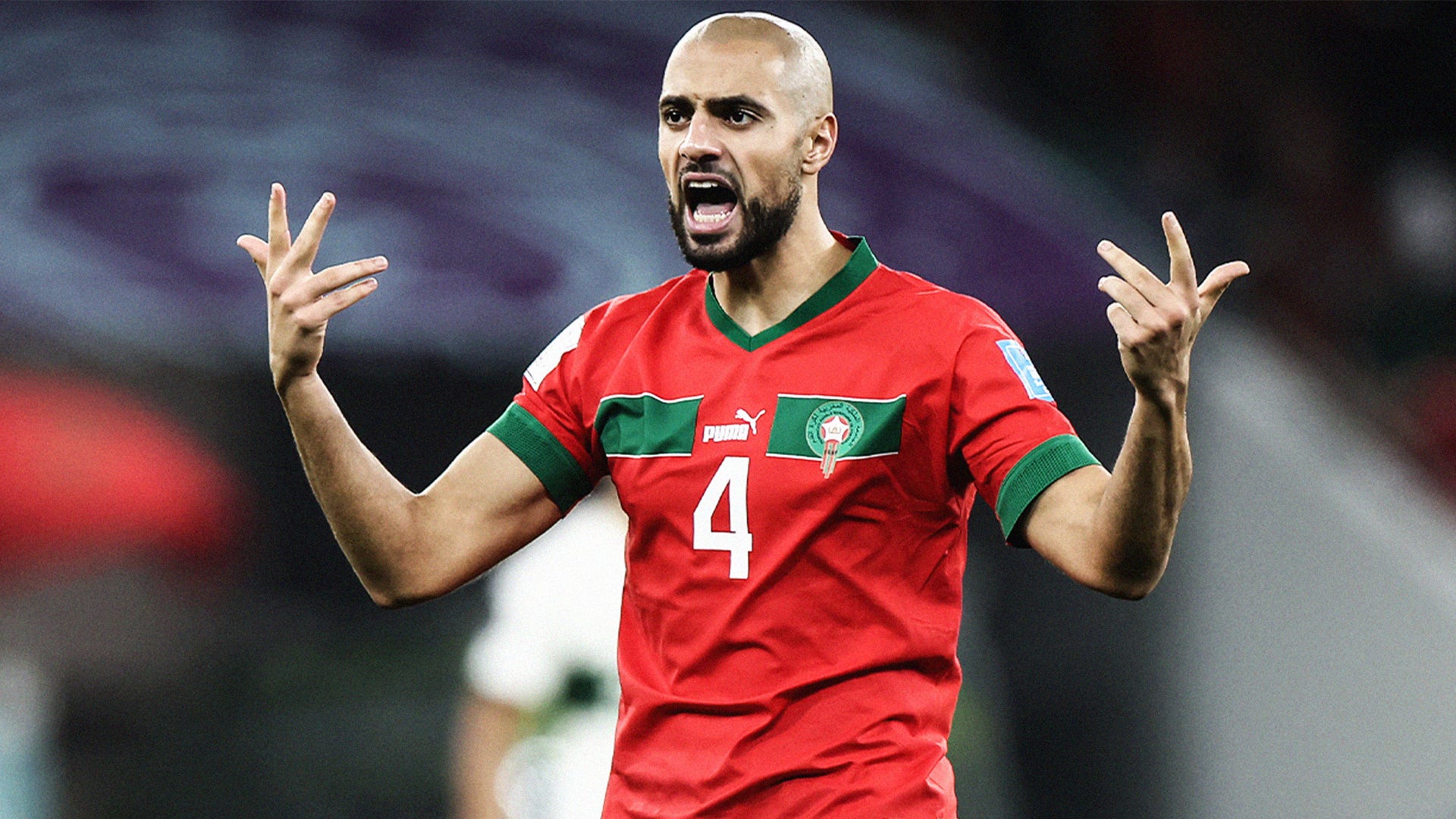 Sofyan Amrabat Morocco World Cup