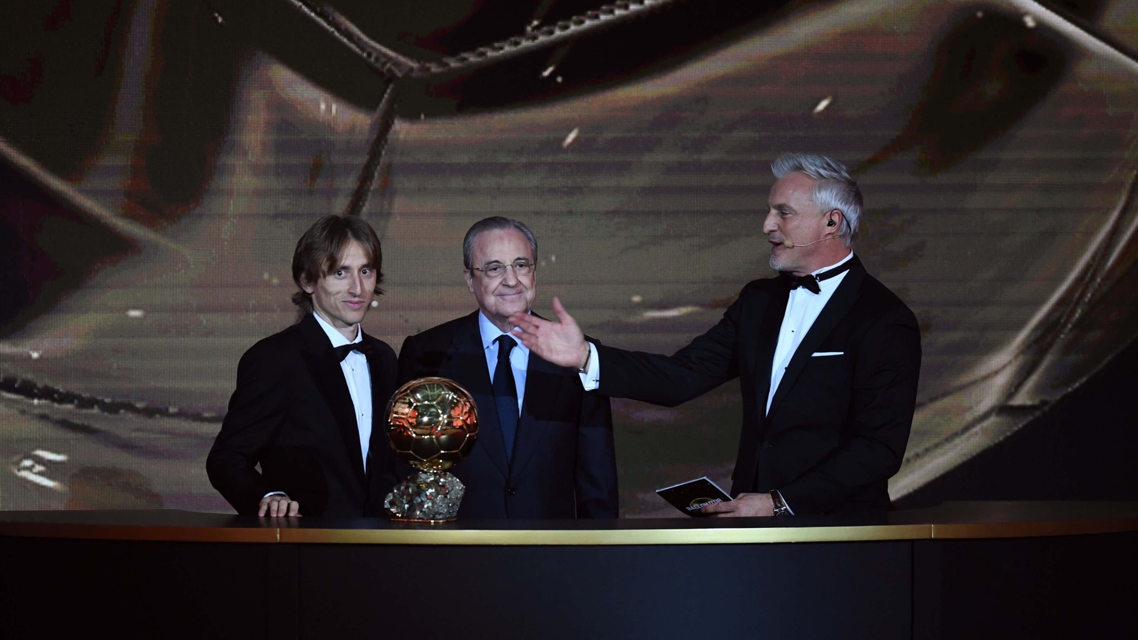 Florentino Perez Luka Modric Balon de Oro