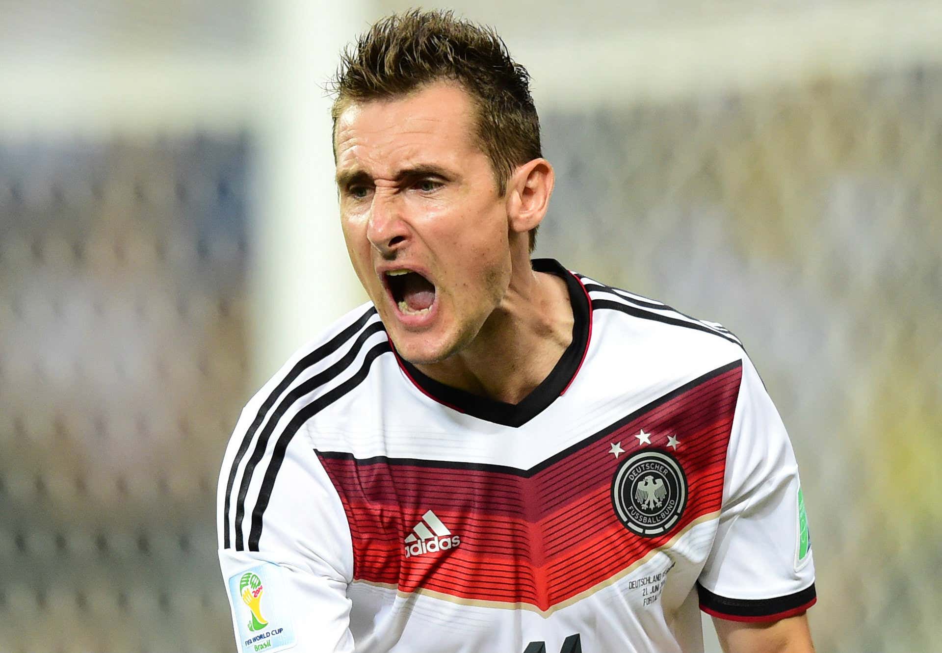 Miroslav Klose Germany Ghana World Cup 2014 Group G 06212014