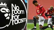 No Room for Racism Marcus Rashford Manchester United Premier League 2020-21