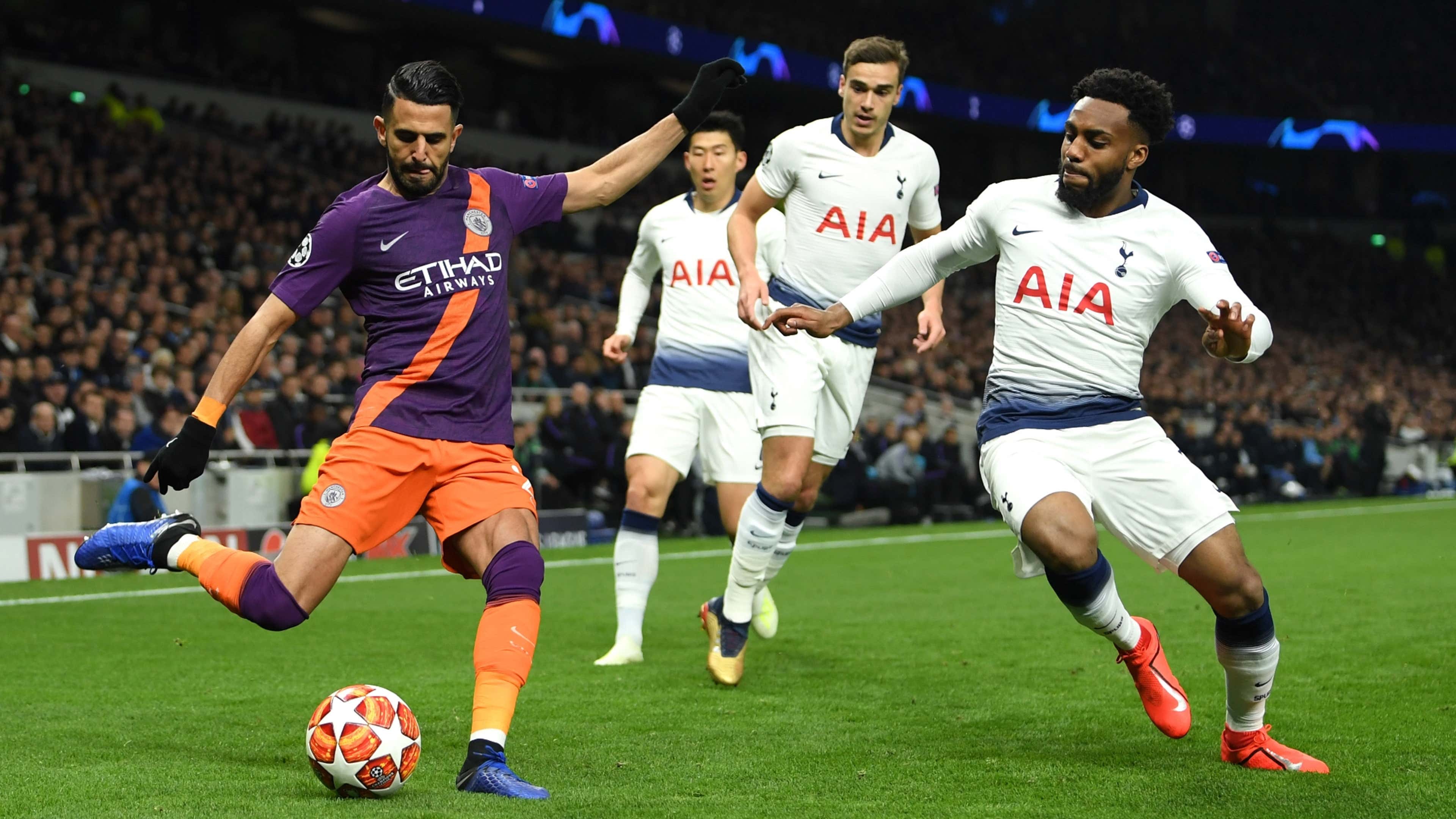 Riyad Mahrez, Tottenham vs Man City, UCL 2018-19