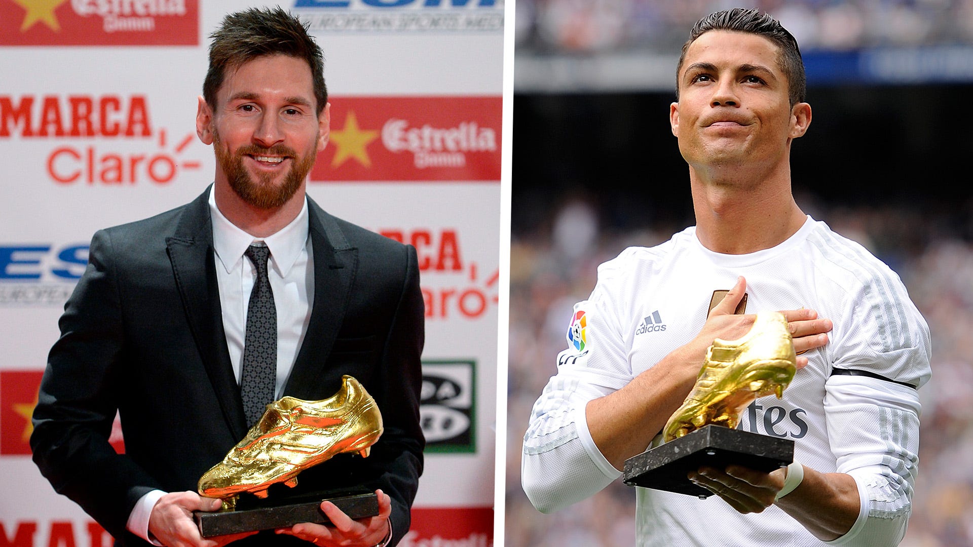 Lionel Messi Cristiano Ronaldo Golden Shoe