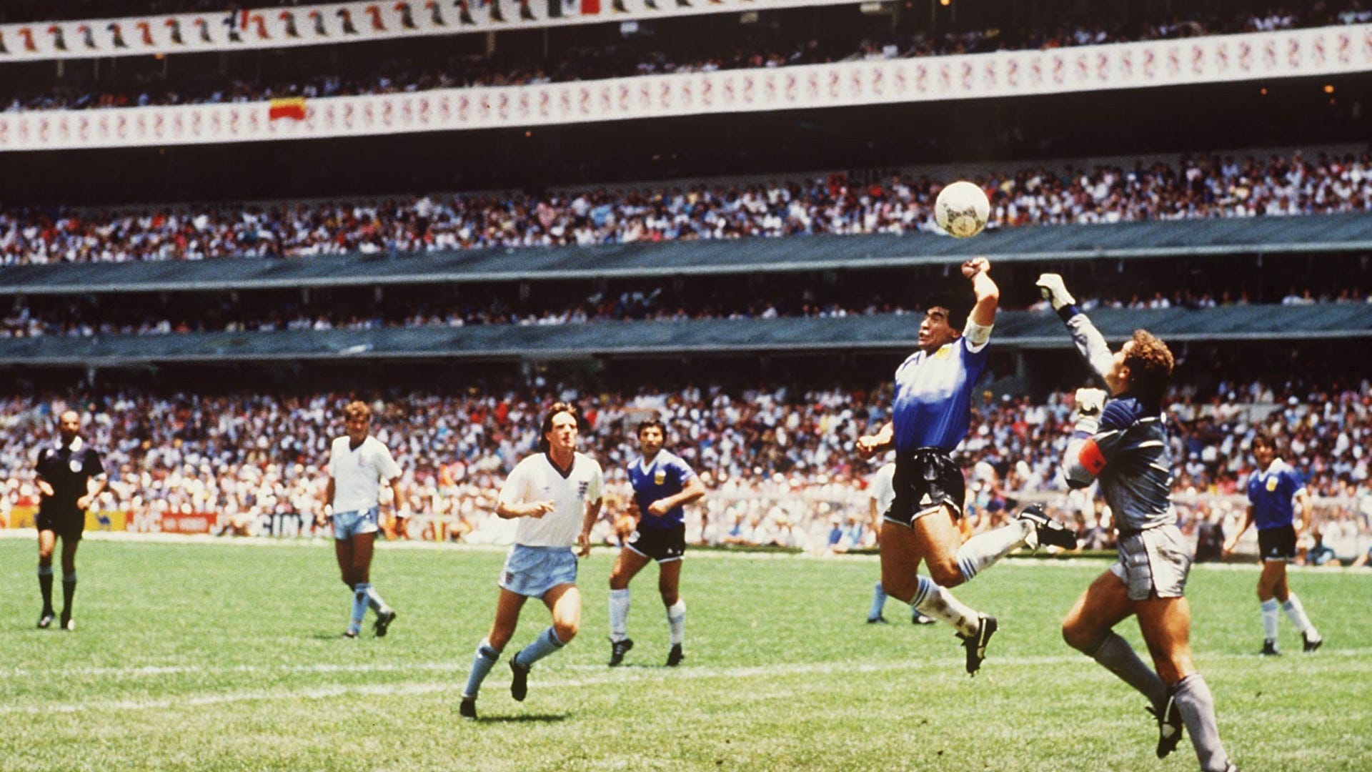Diego Maradona & the Hand of God: The most infamous goal in World Cup history | Goal.com