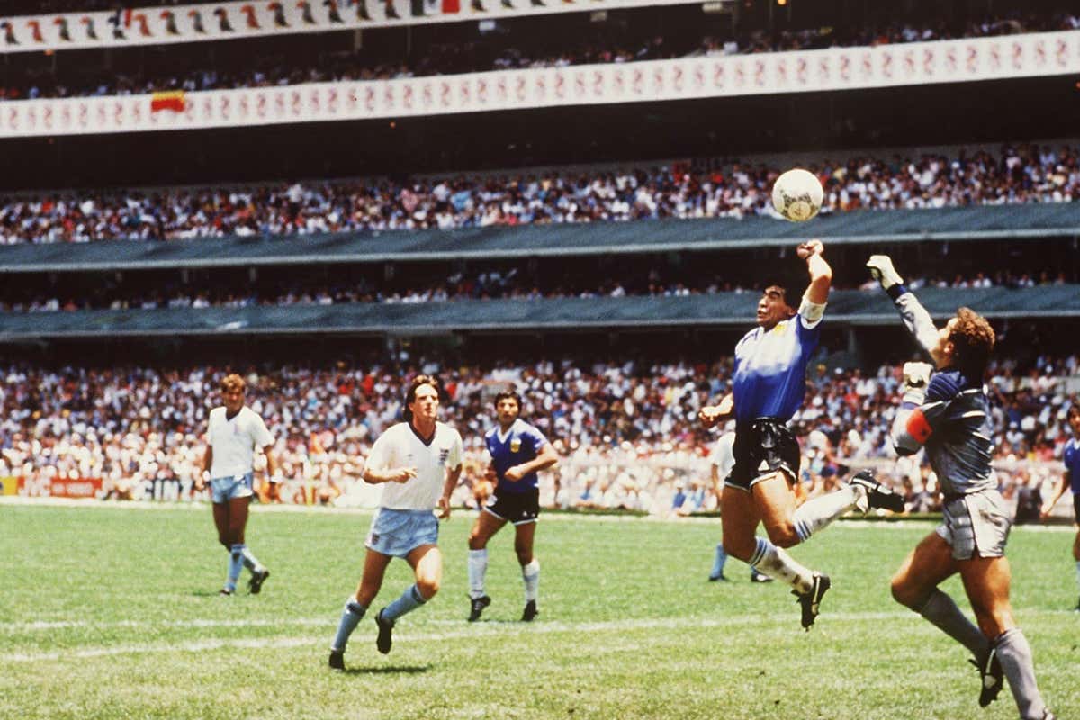 Diego Maradona Argentina England