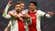 Ajax celebrating Heerenveen Eredivisie