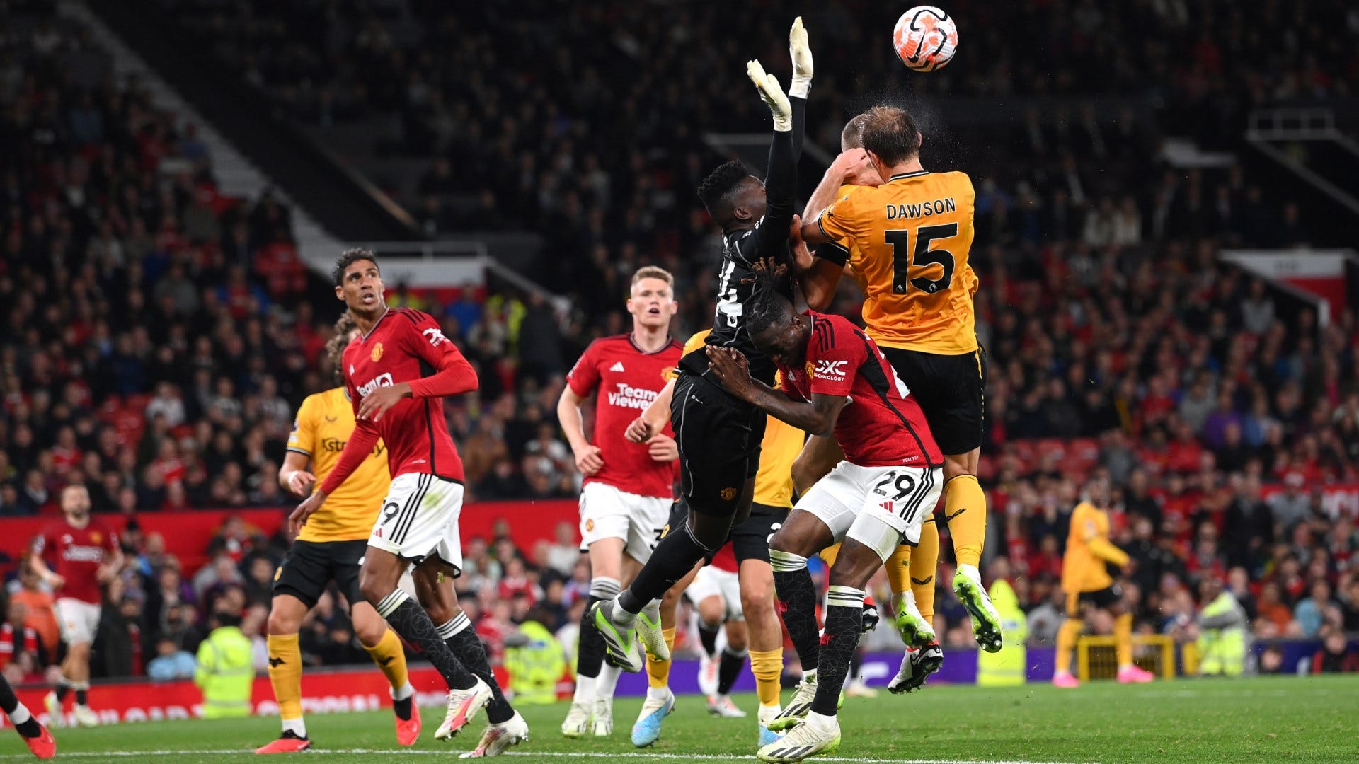 Man Utd vs Wolves officials dropped for next round of Premier League fixtures after PGMOL apologises for failure to award penalty after Andre Onana challenge Goal