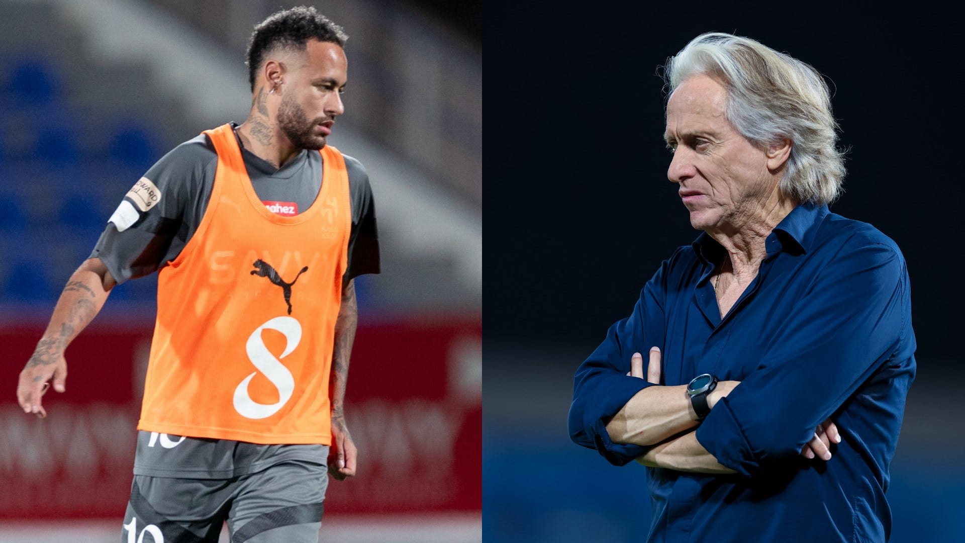 Jesus reveals the secret behind leaving Neymar out of Al Hilal’s starting line-up against Riyadh… for this important reason!