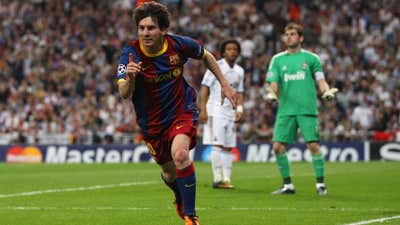 Messi Madrid 2011