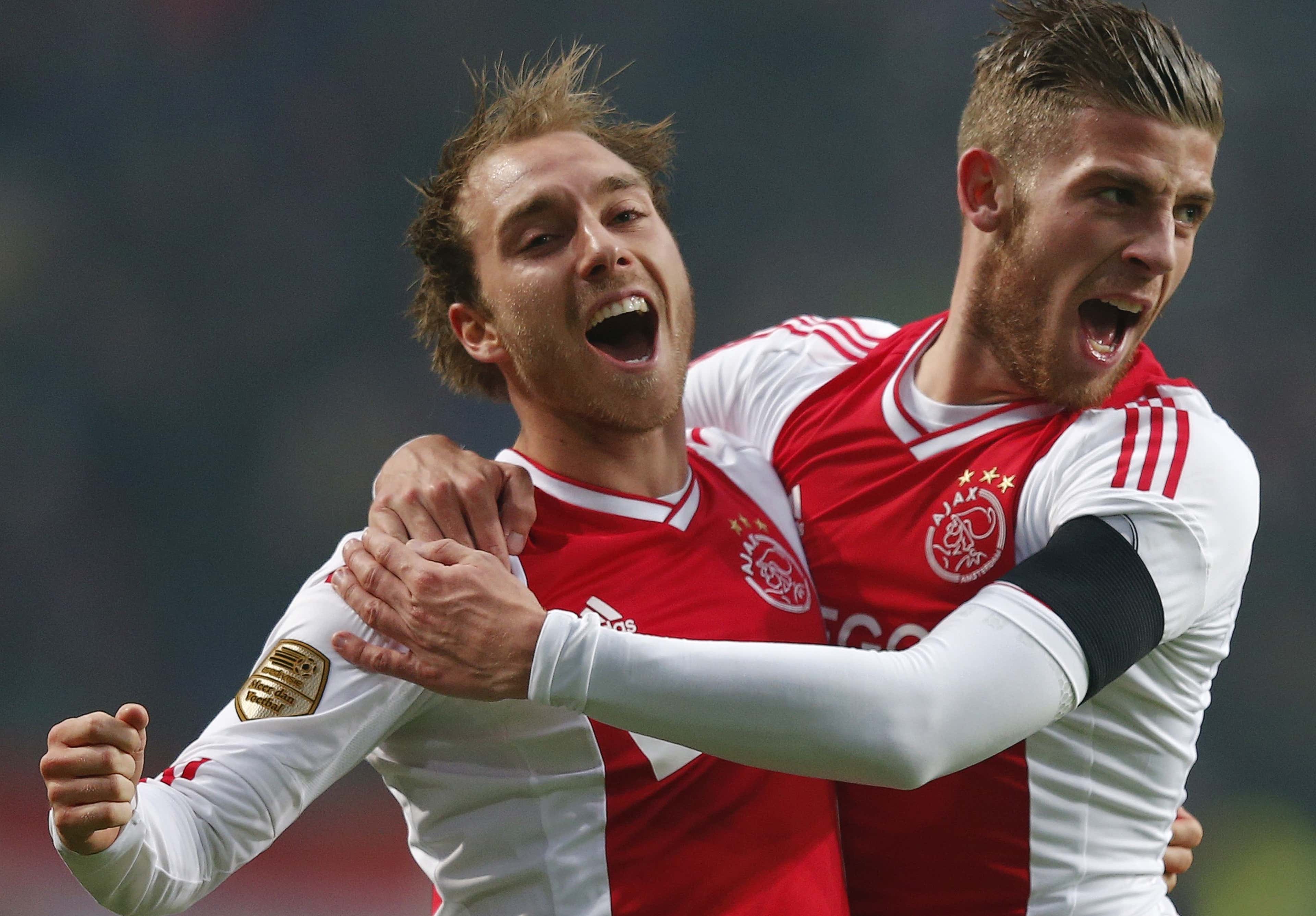 Eriksen and Alderweireld (Ajax)