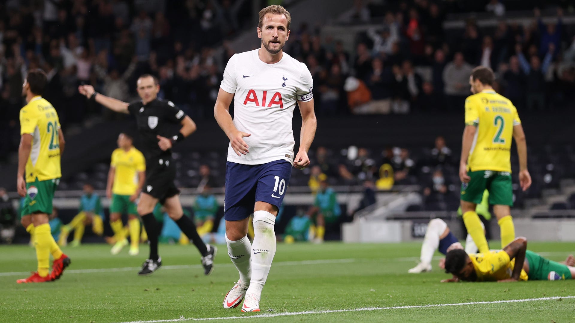 Tottenham Hotspur 3-0 Paços de Ferreira: Kane. Lo Celso goals send
