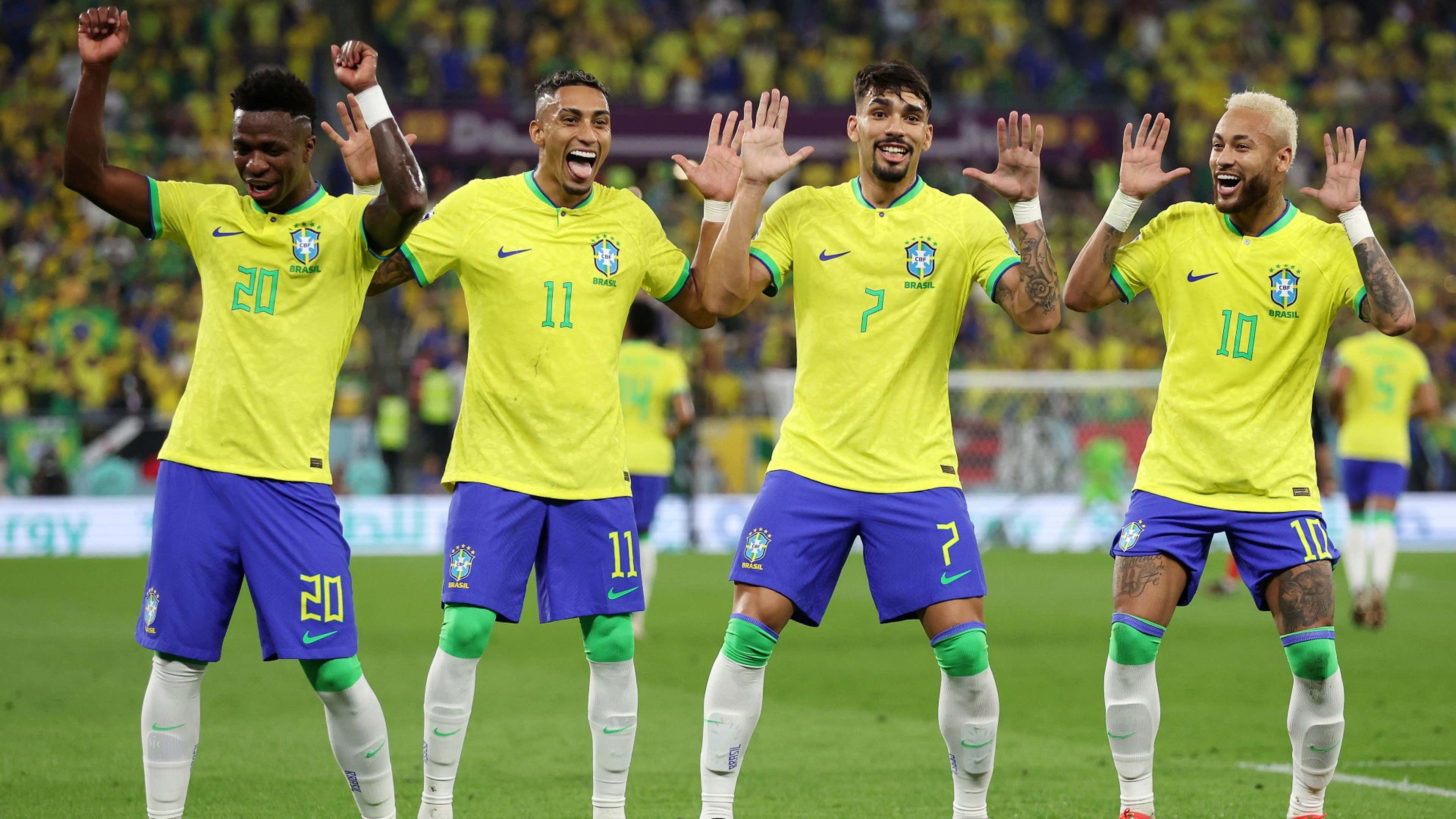 Vinicius Raphinha Paqueta Neymar Brazil 2022 World Cup