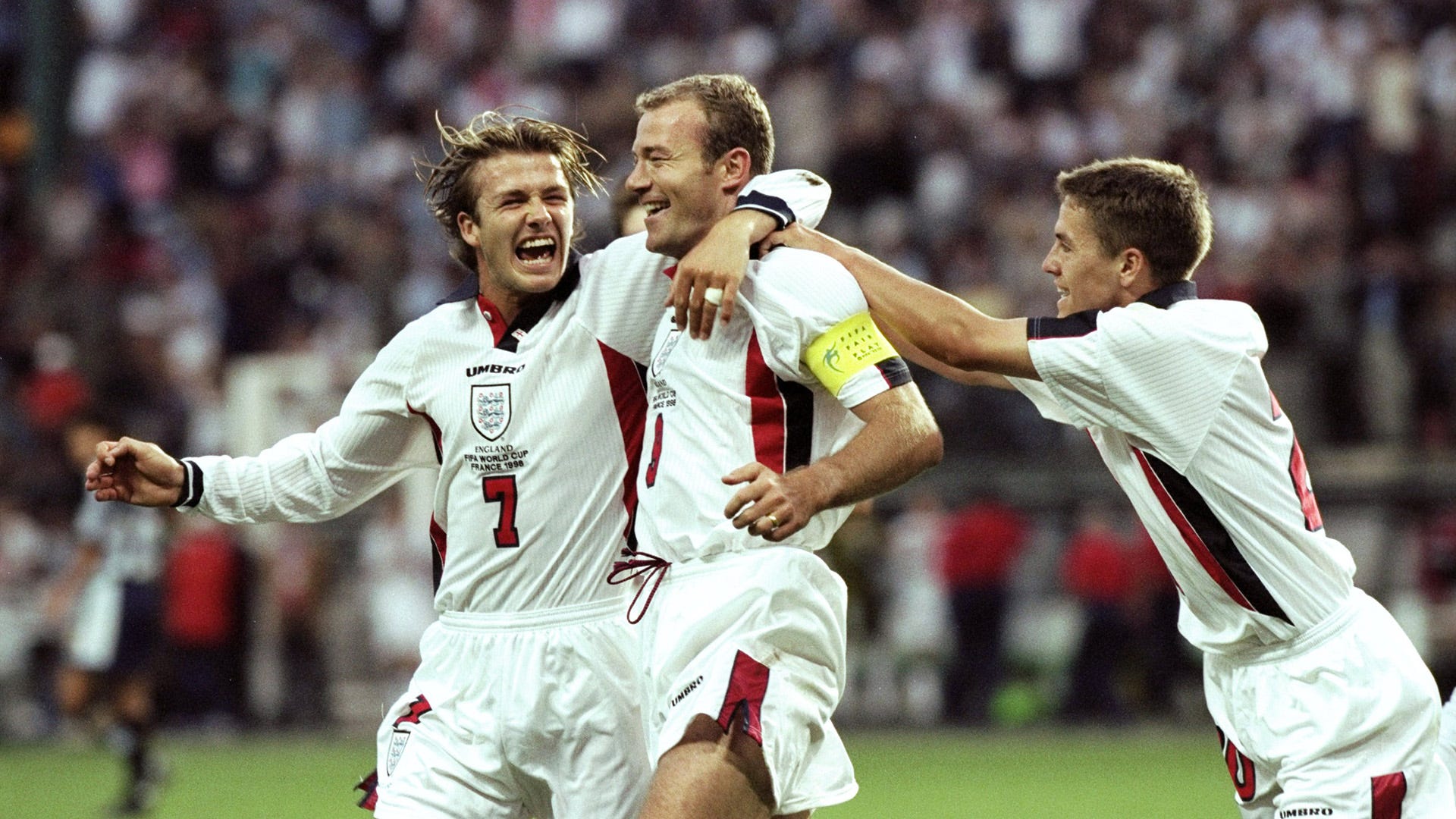 England World Cup 1998
