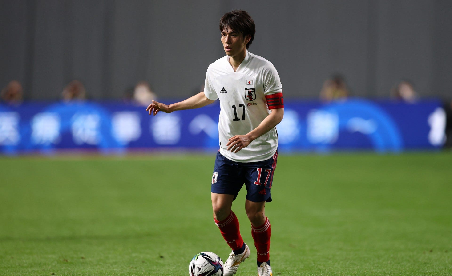 サッカー日本代表 2022 ホーム レプリカユニフォーム 田中碧17 M
