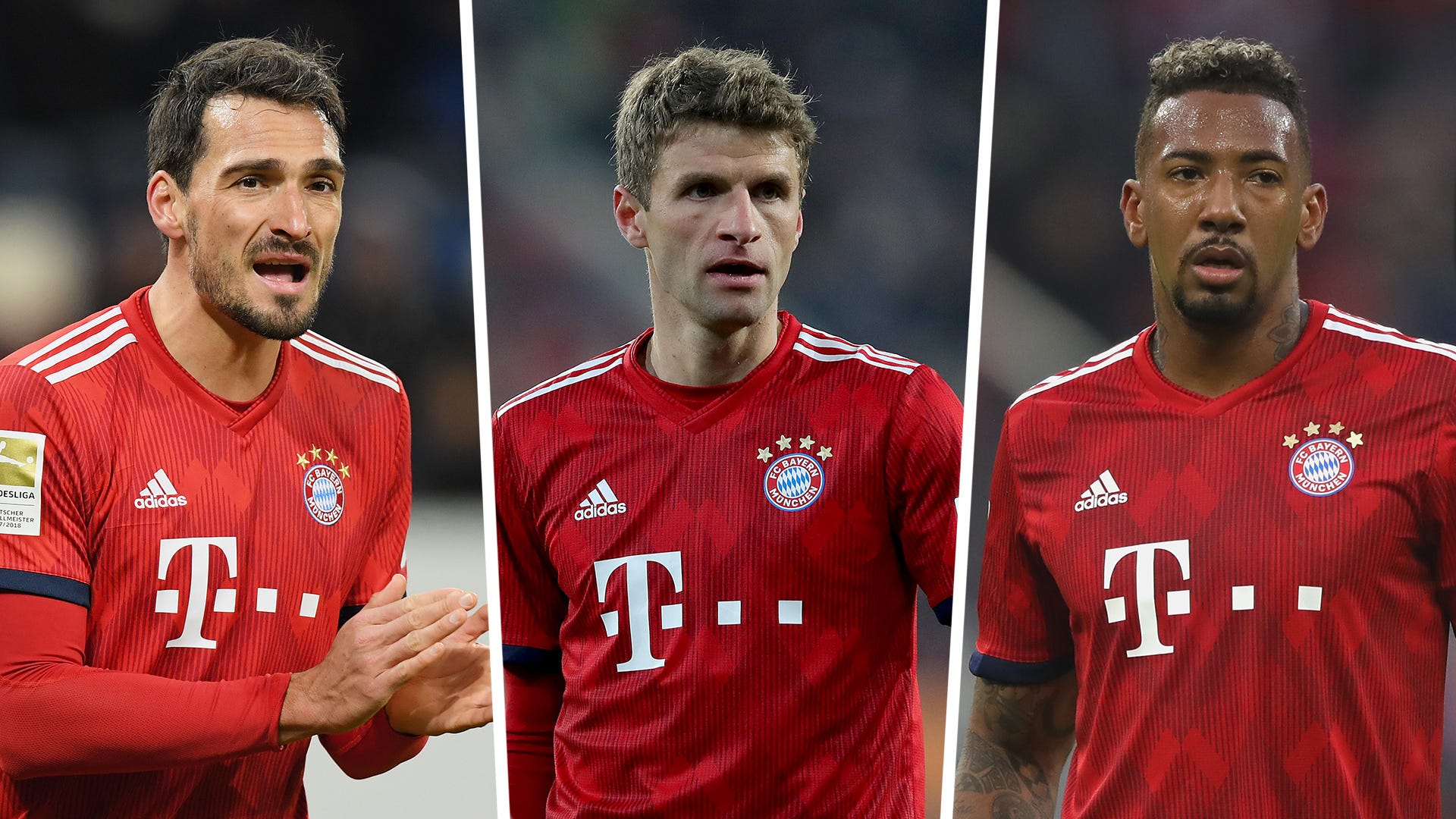 Mats Hummels, Thomas Muller, Jerome Boateng, Bayern Munich