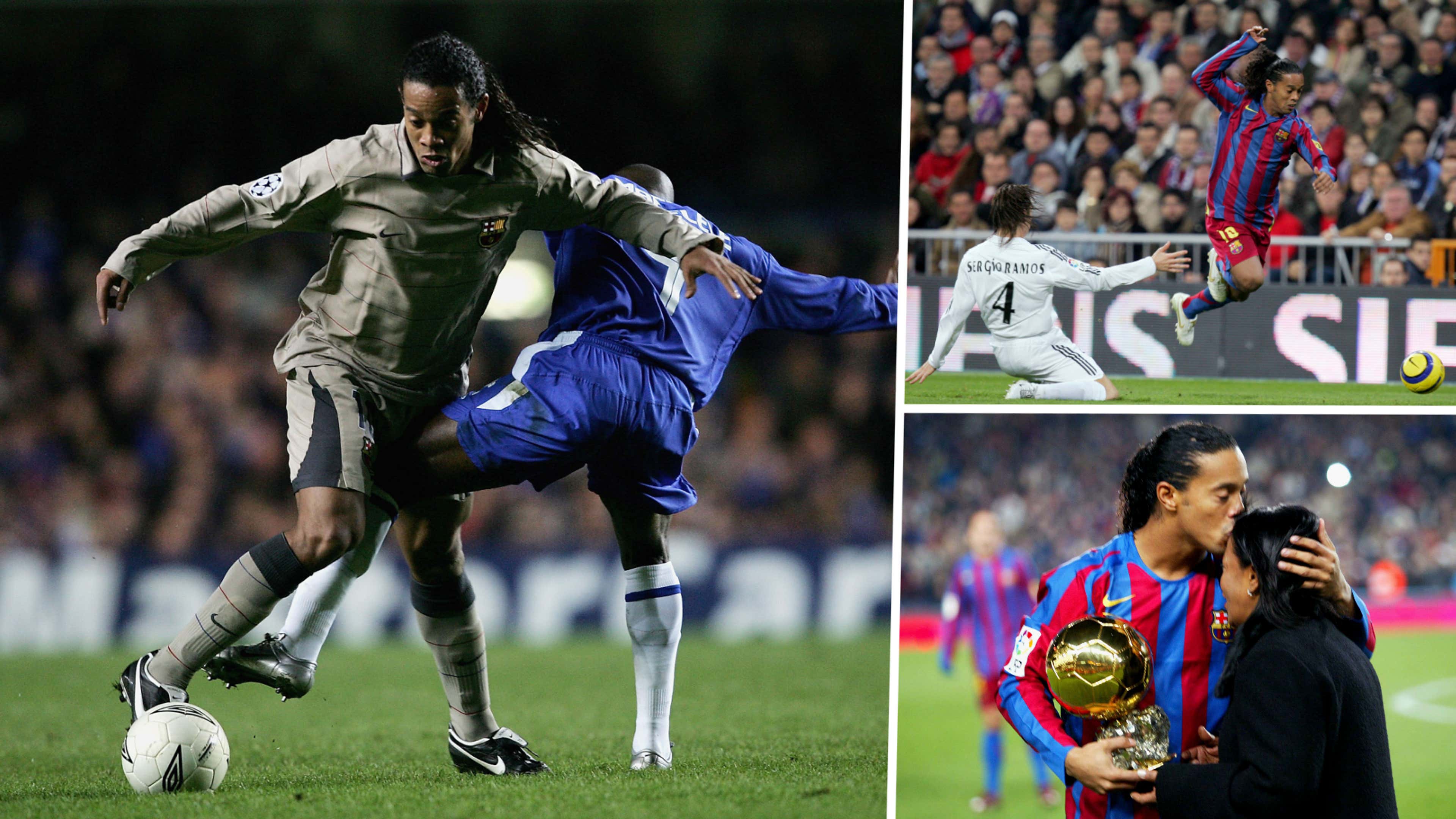 Los 10 momentos de Ronaldinho en el Barcelona  Espana
