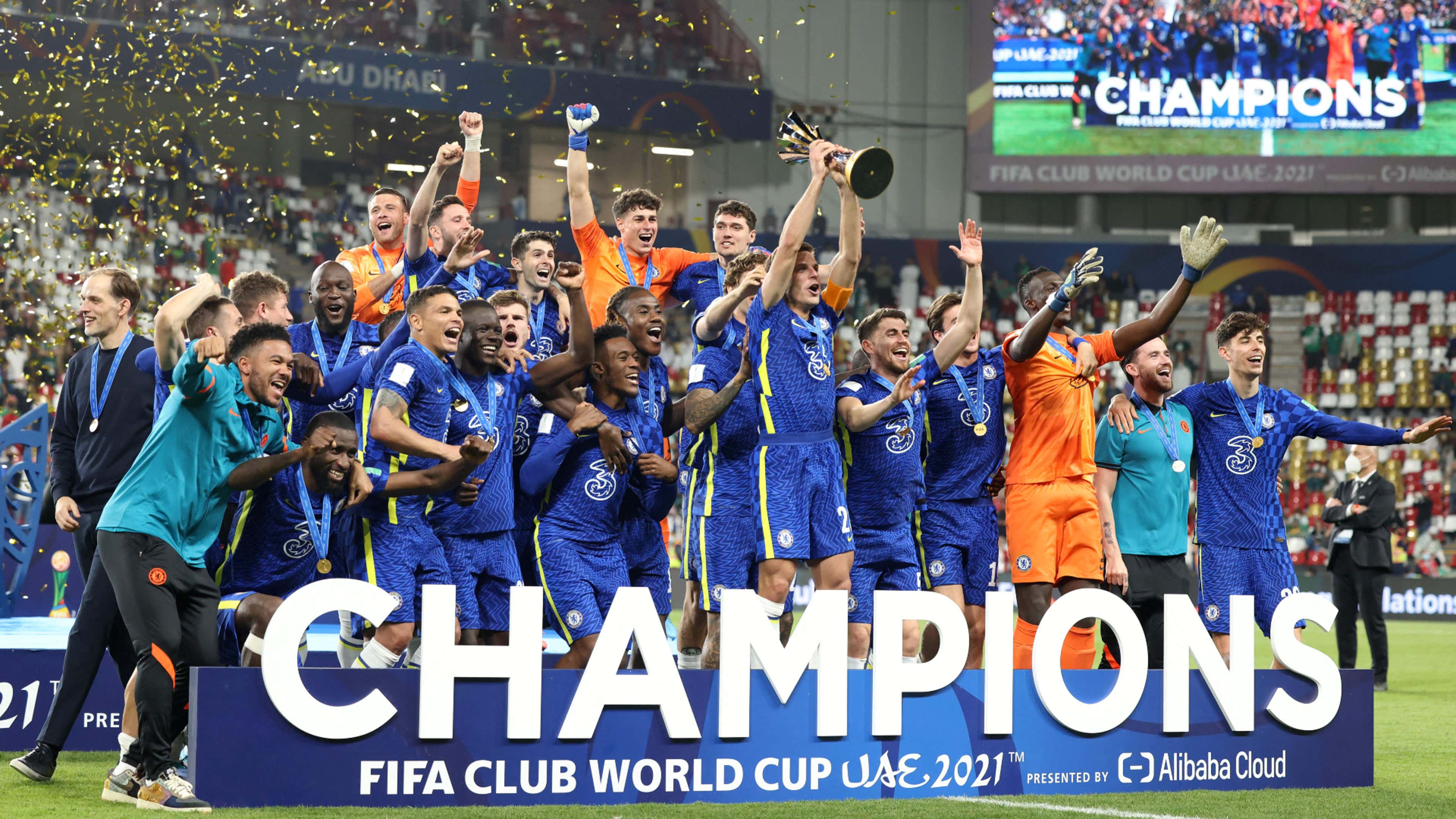 Fifa champions. 2021 FIFA Club World Cup Chelsea-Palmeiras.