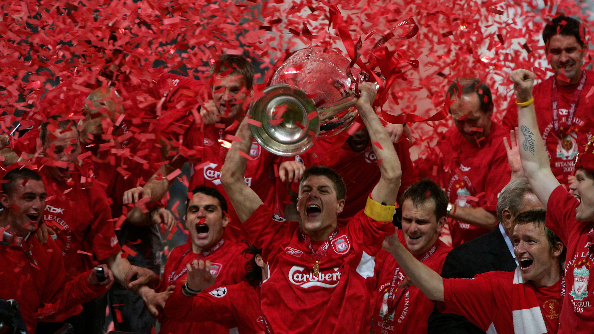 Liverpool 2005 Champions League winners