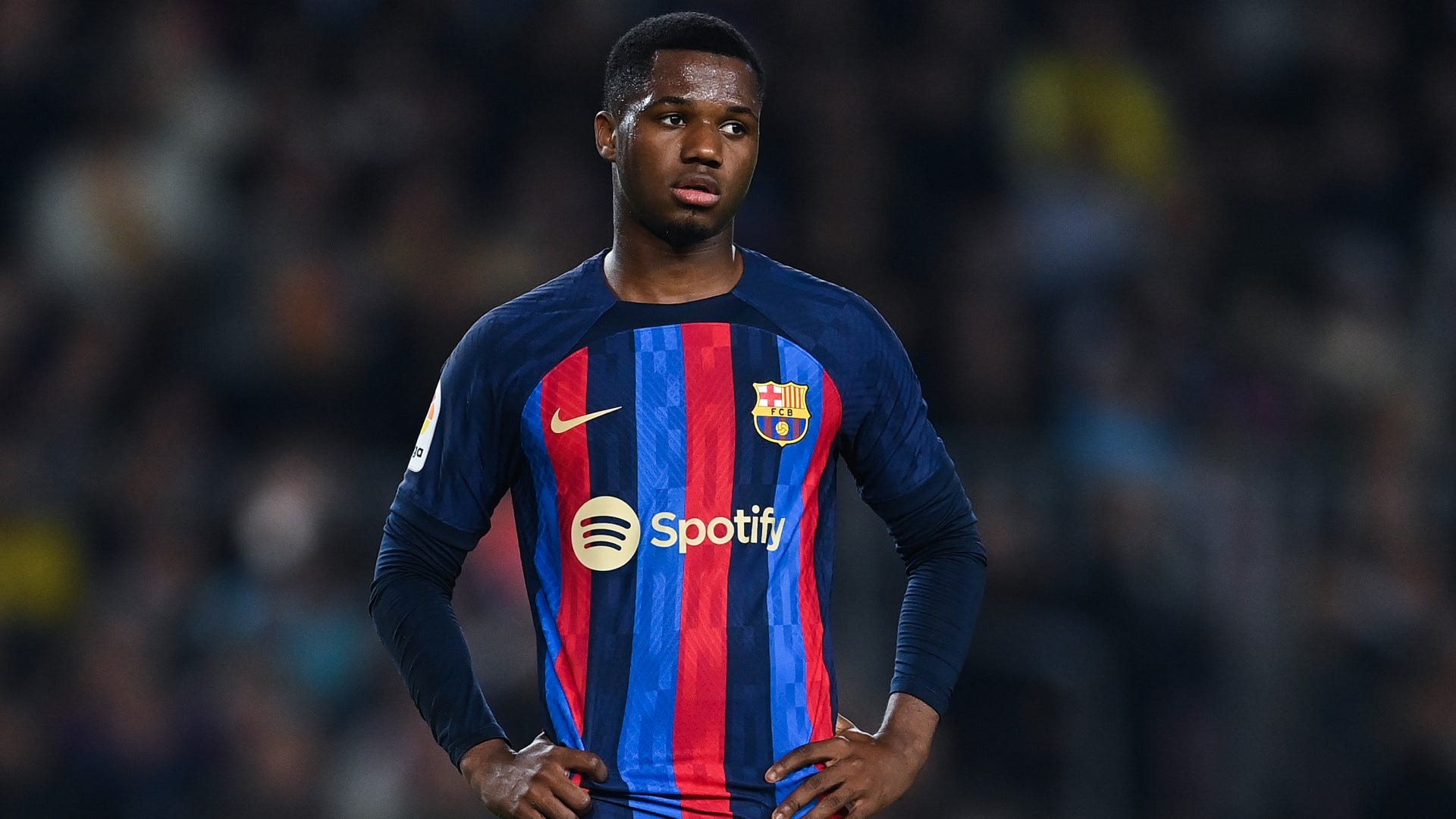Barcelona SLAMMED by Ansu Fati's father over forward's lack of playing time  since inheriting Lionel Messi's No.10 shirt | Goal.com US