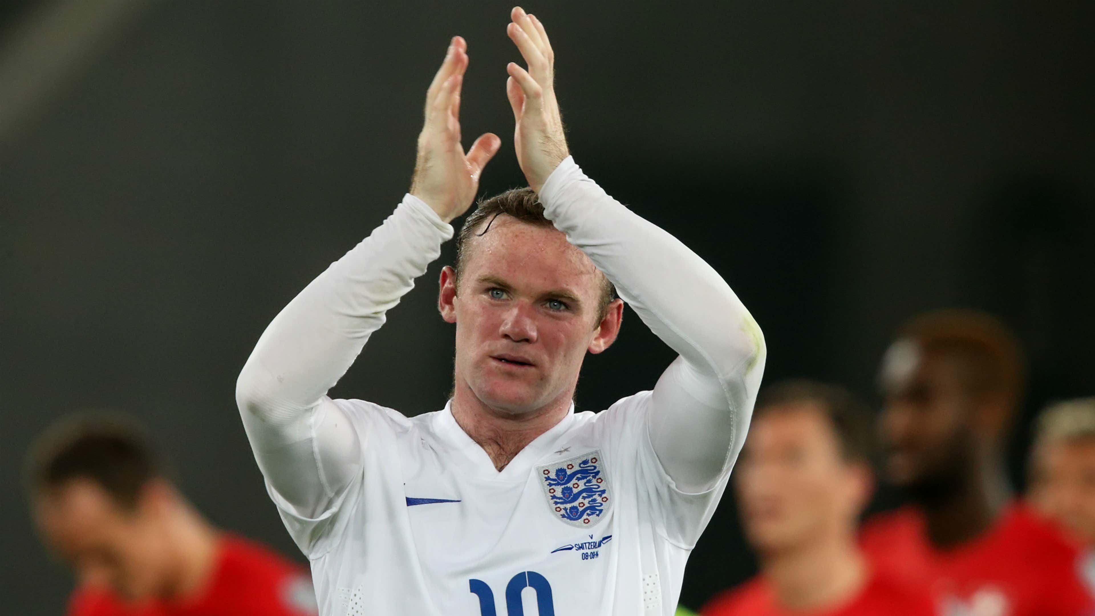 Maior artilheiro da Inglaterra, Rooney não tem nem metade de gols