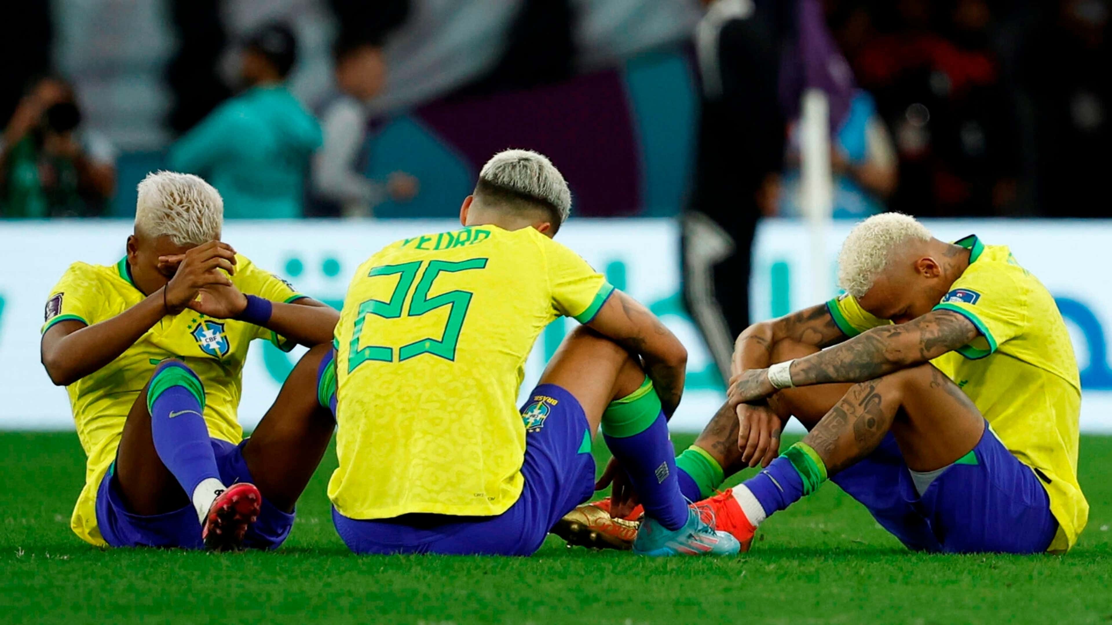 O desabafo de Neymar e dos jogadores do Brasil após eliminação na Copa:  Ainda me dói MUITO