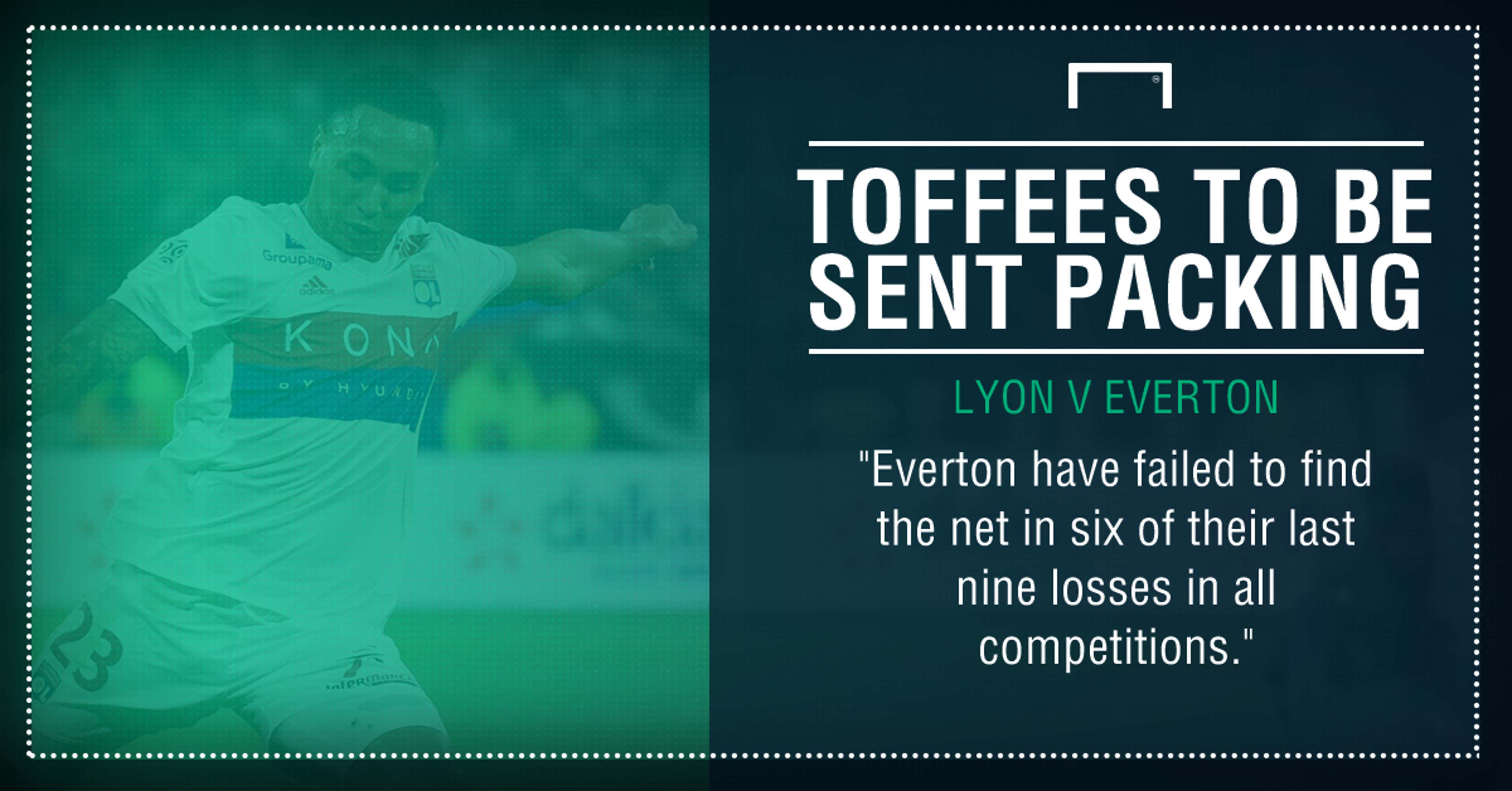 Lyon Everton graphic