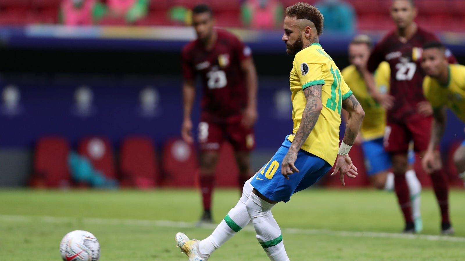 Neymar Brazil Venezuela Copa America 2021