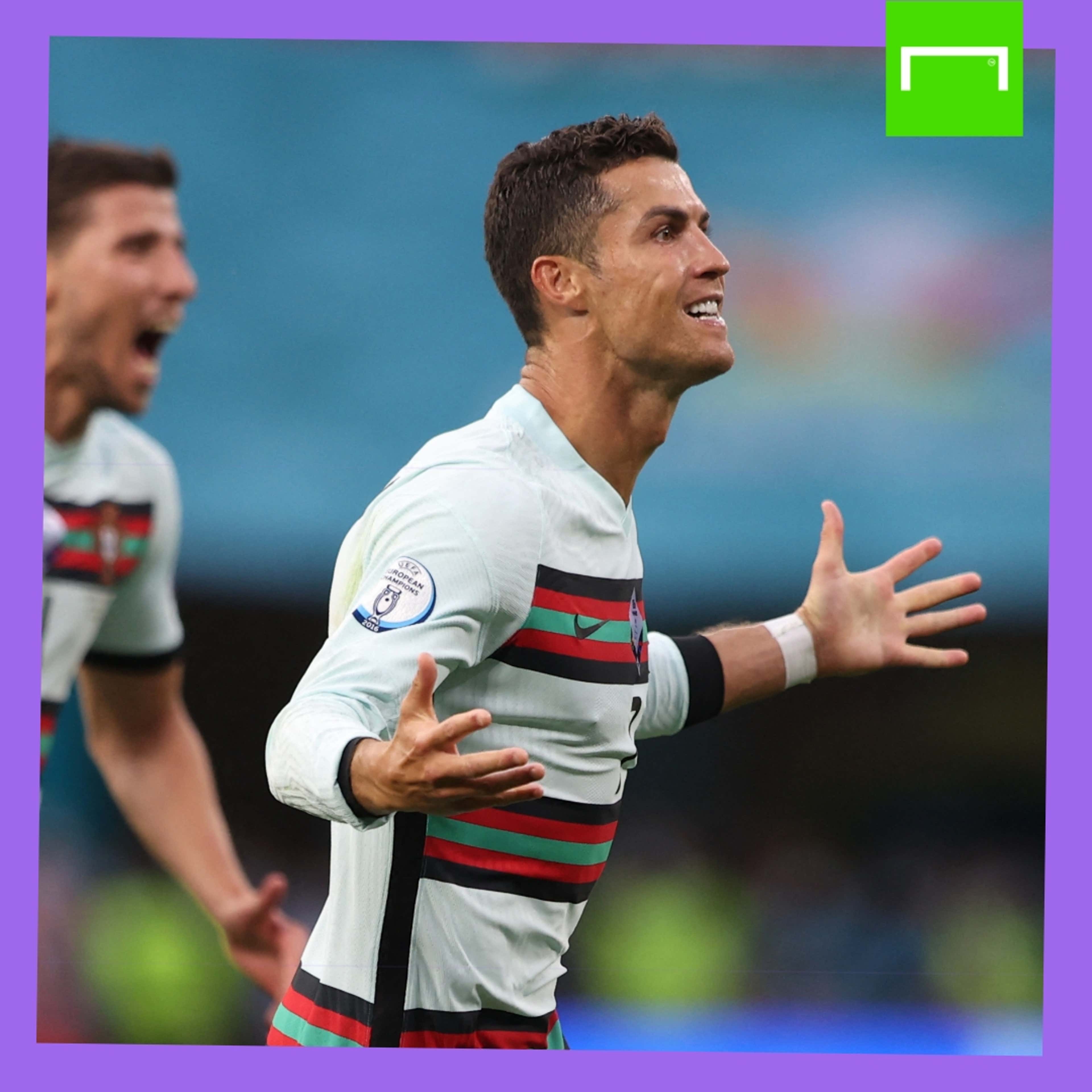 Cristiano Ronaldo Portugal Hungary Euro 2020 GFX