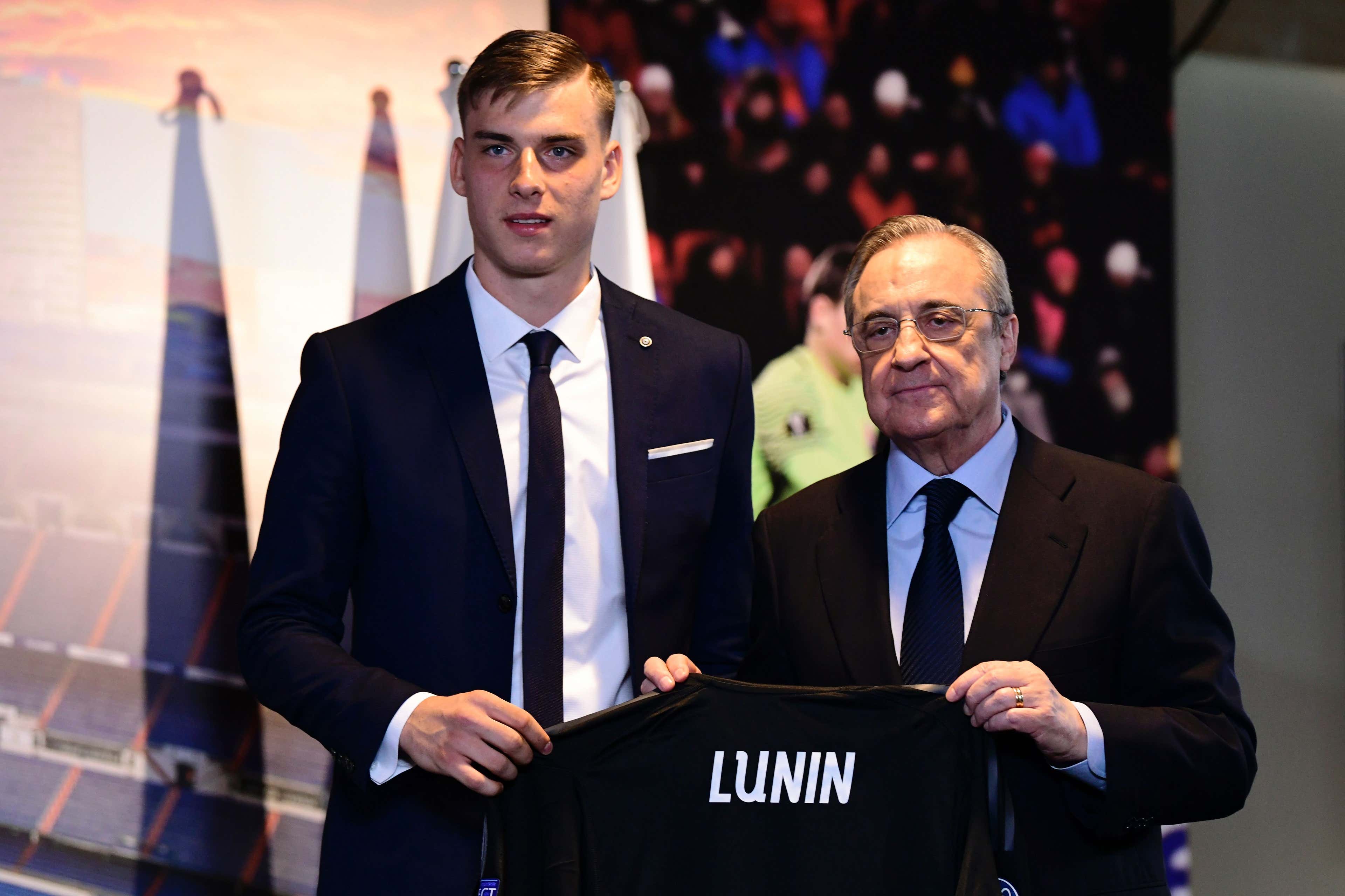 Andriy Lunin Real Madrid