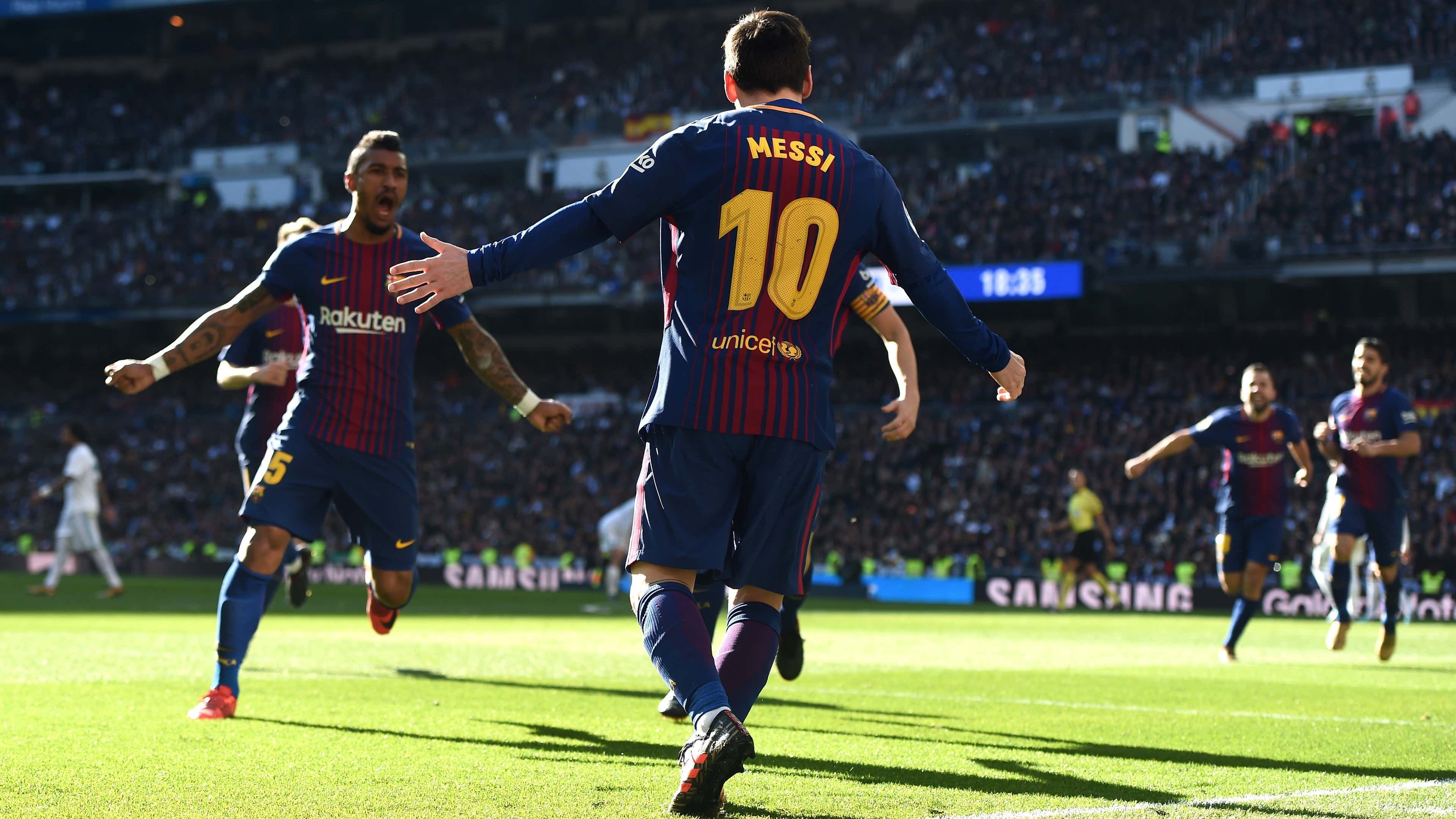Lionel Messi Real Madrid Barcelona El Clásico LaLiga 23122017
