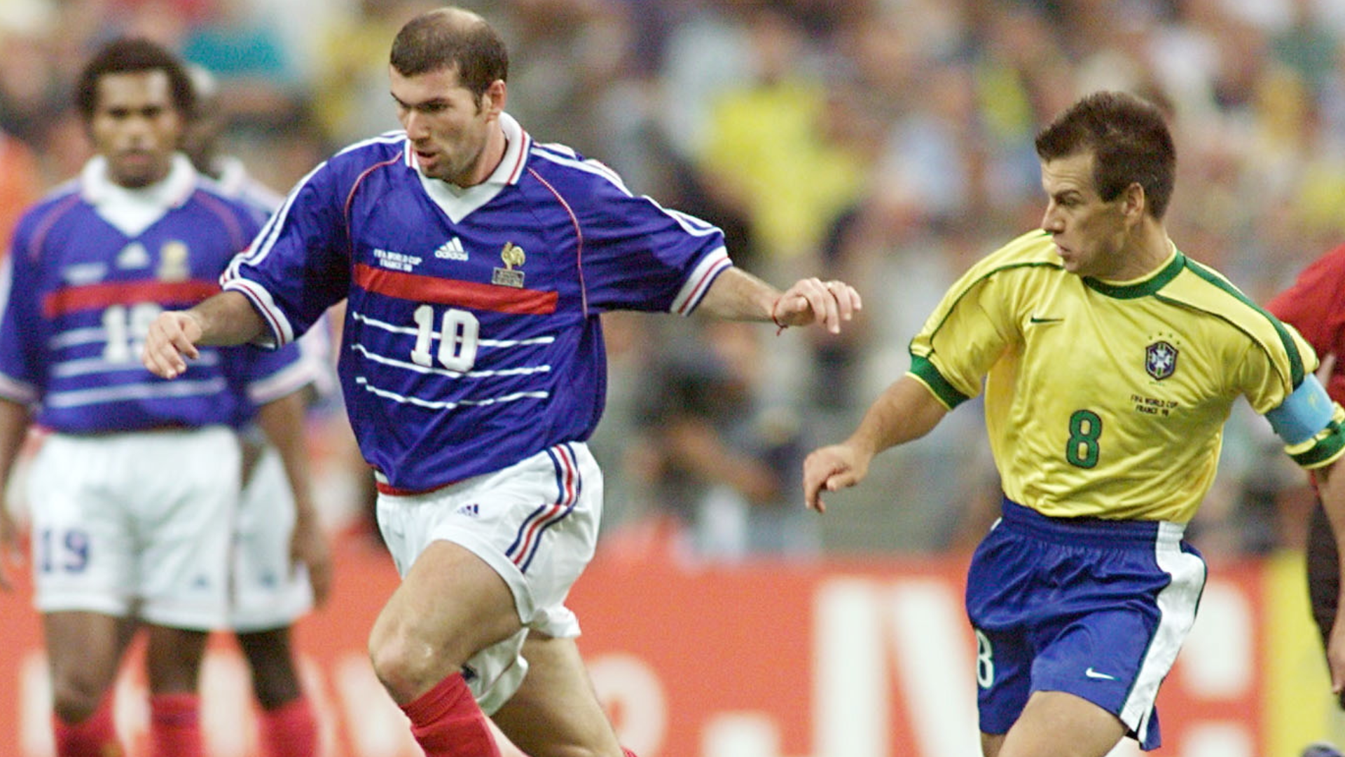 Zidane Dunga France Brésil 1998