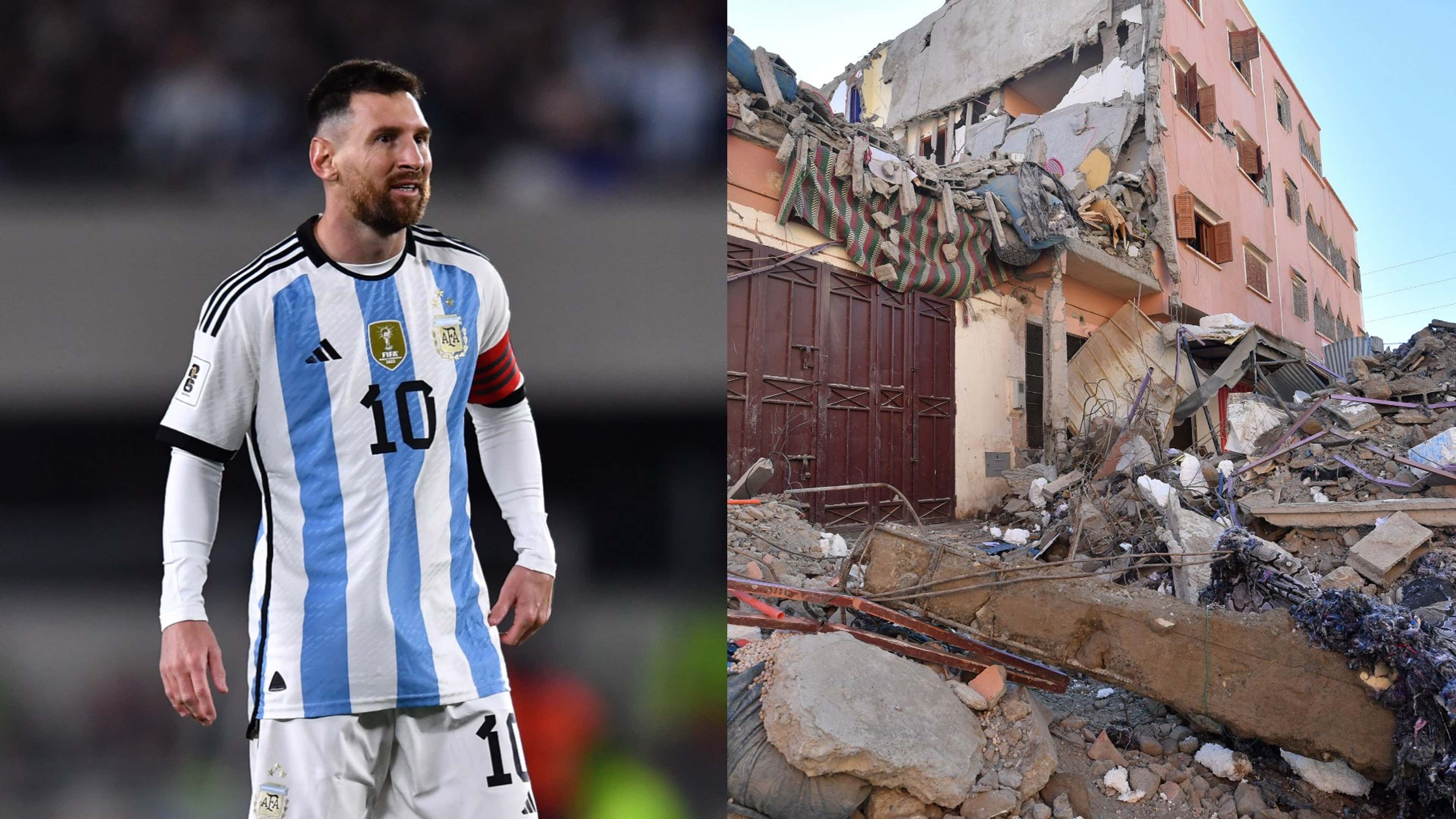 Messi-Morocco-Earthquake