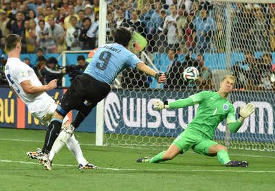 Luis Suarez Uruguay England 2014 World Cup Group D