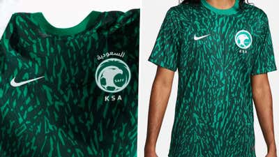 Saudi Arabia away kit World Cup 2022