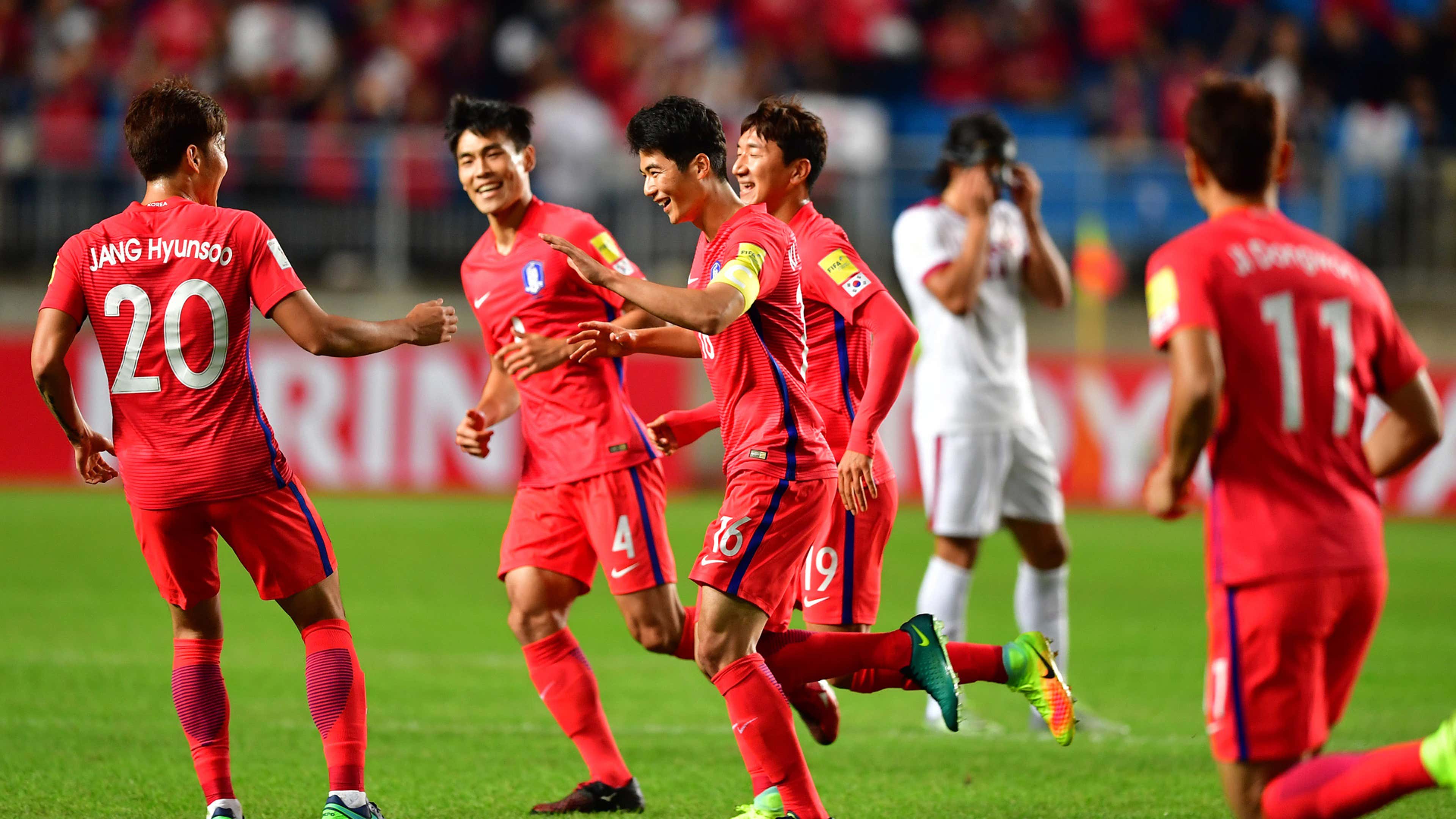 Ki Sung-Yueng South Korea v Qatar 2018 World Cup Qualifier