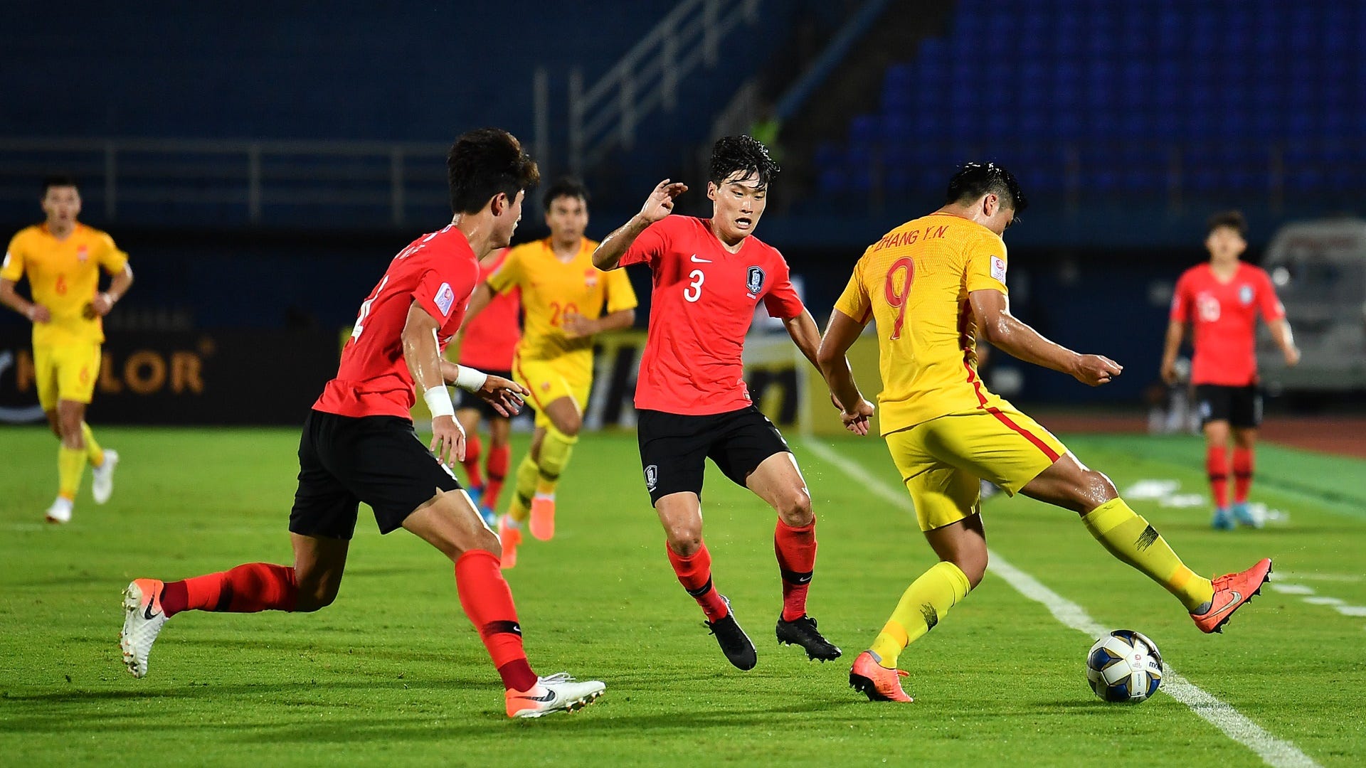 Zhang Yuning | U23 South Korea vs U23 China | AFC U23 Championship 2020 | Group Stage