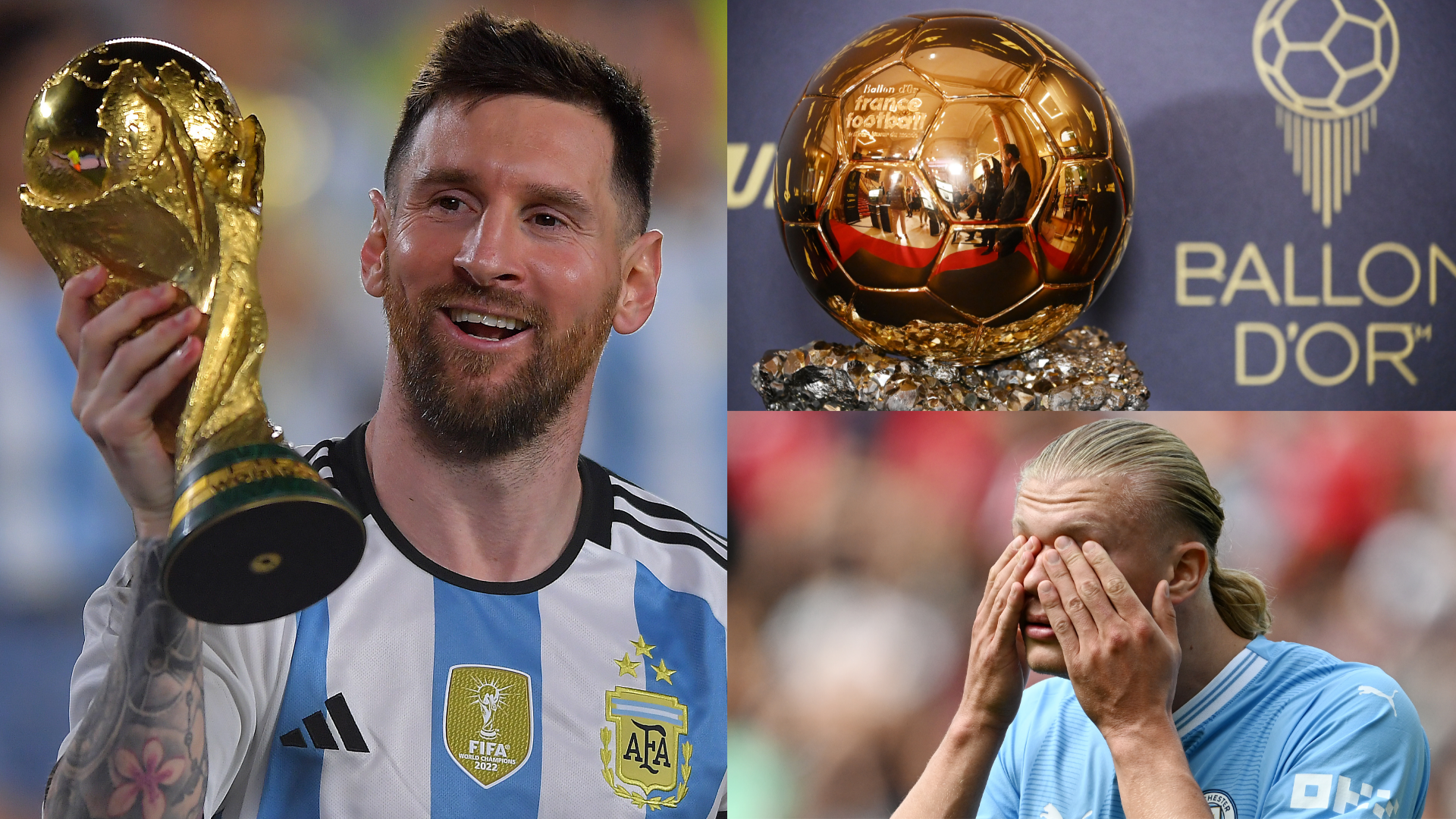 Sorry Erling! Even Norway national team boss thinks Inter Miami superstar Lionel Messi should beat Man City striker Haaland to 2023 Ballon dOr Goal UK